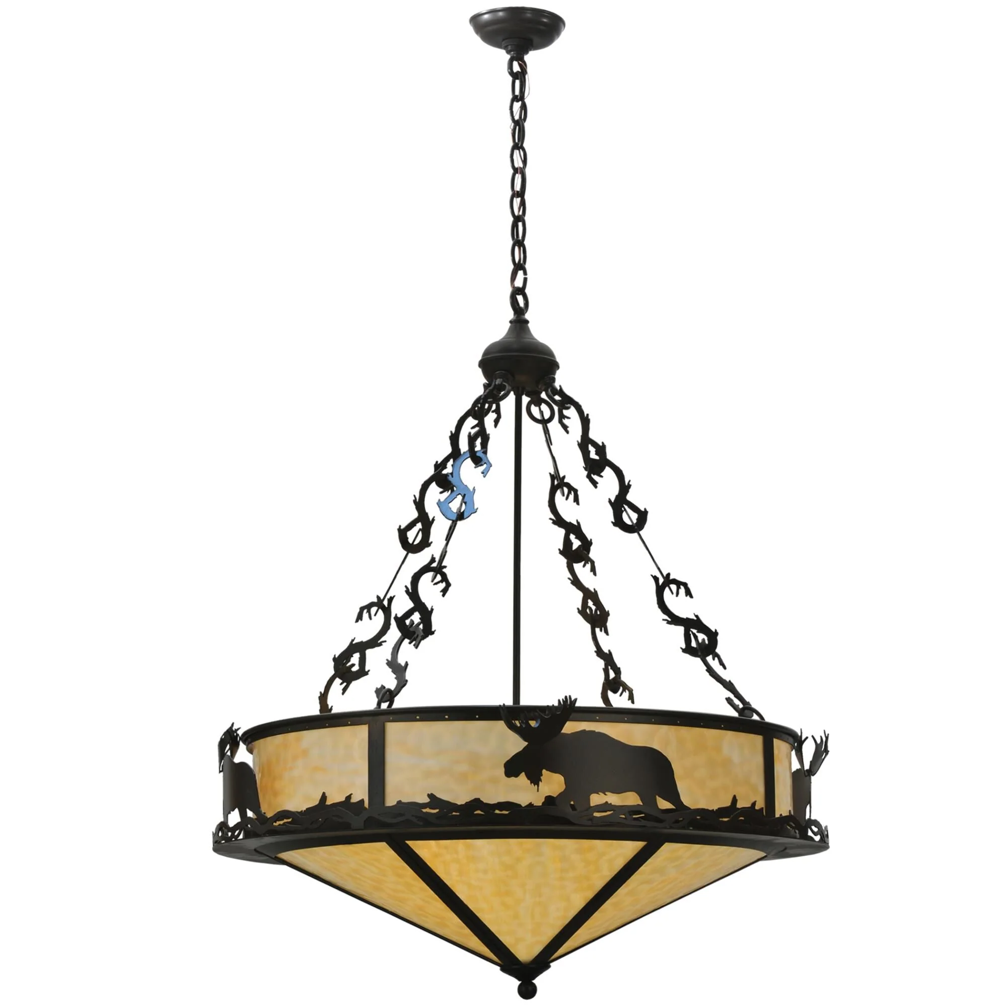 Meyda Lighting Lone Moose 31 Inch Large Pendant Cp12405 - Image 1