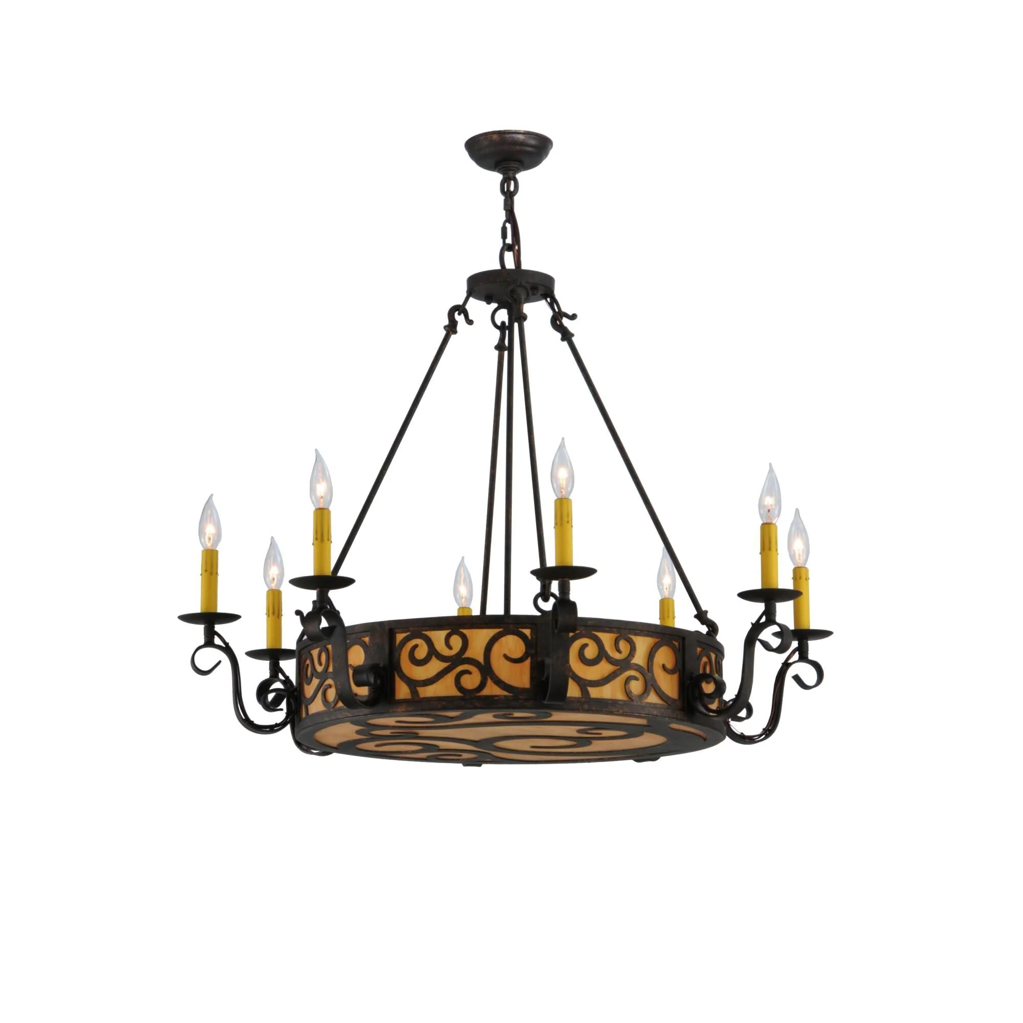 Meyda Lighting Delano 36 Inch 2 Light Chandelier Cp744234 - Image 1