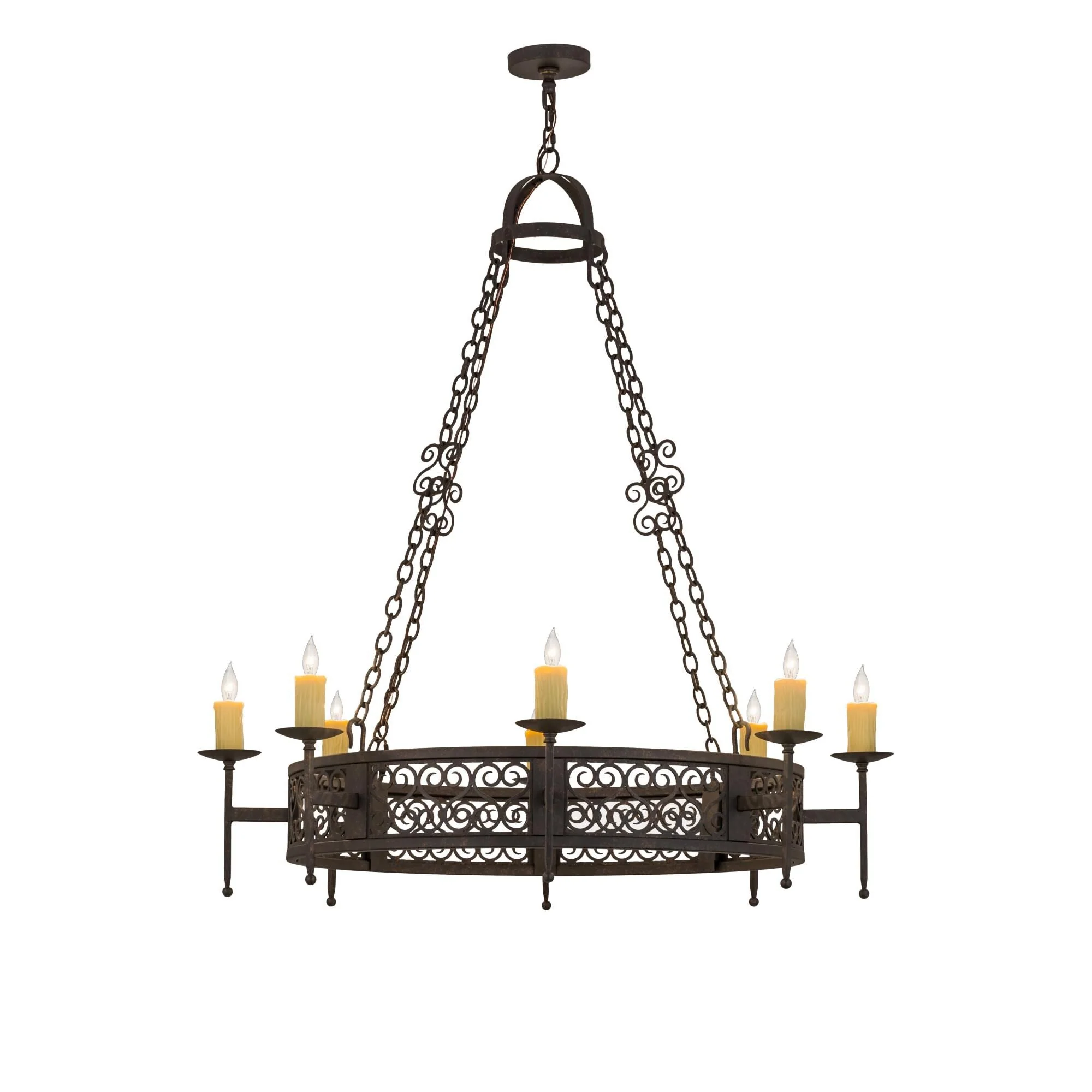 Meyda Lighting Toscano 48 Inch 2 Light Chandelier Cp744469 - Image 1