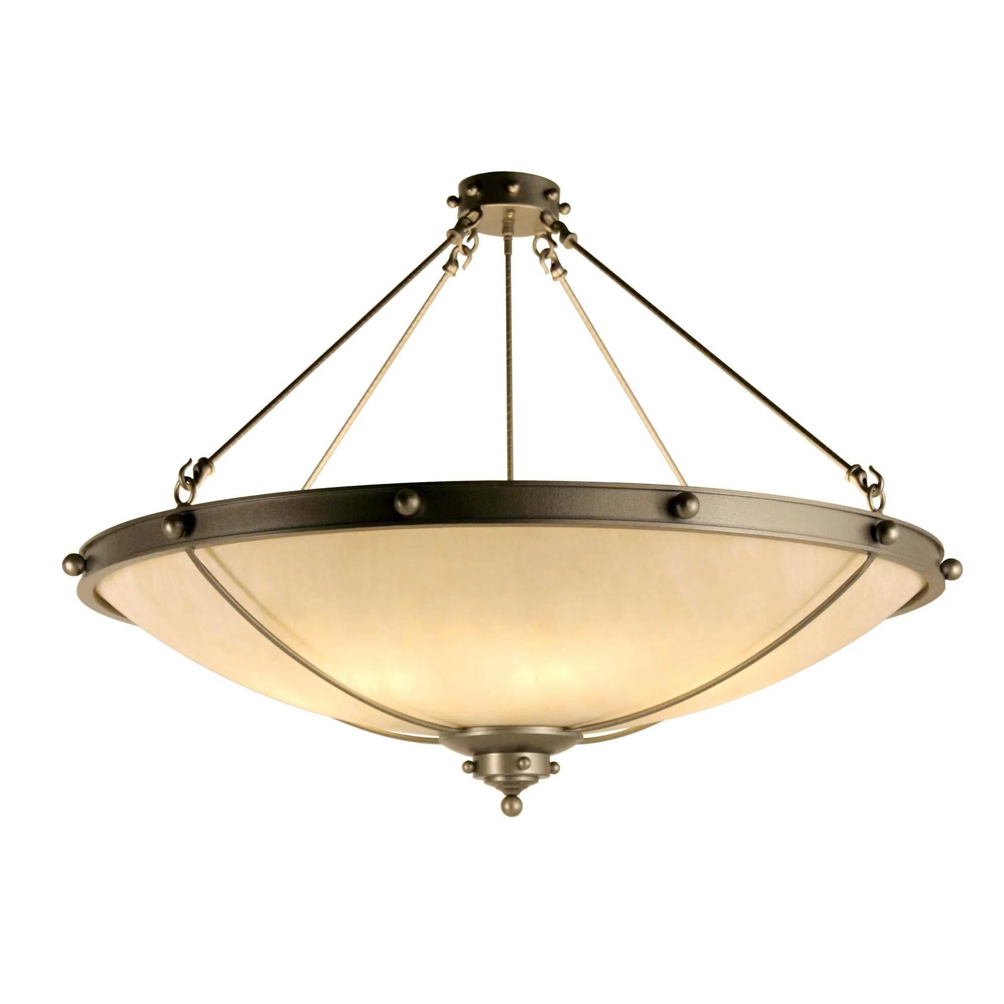 Meyda Lighting Freya 48 Inch 8 Light Semi Flush Mount Cp746158 - Image 1