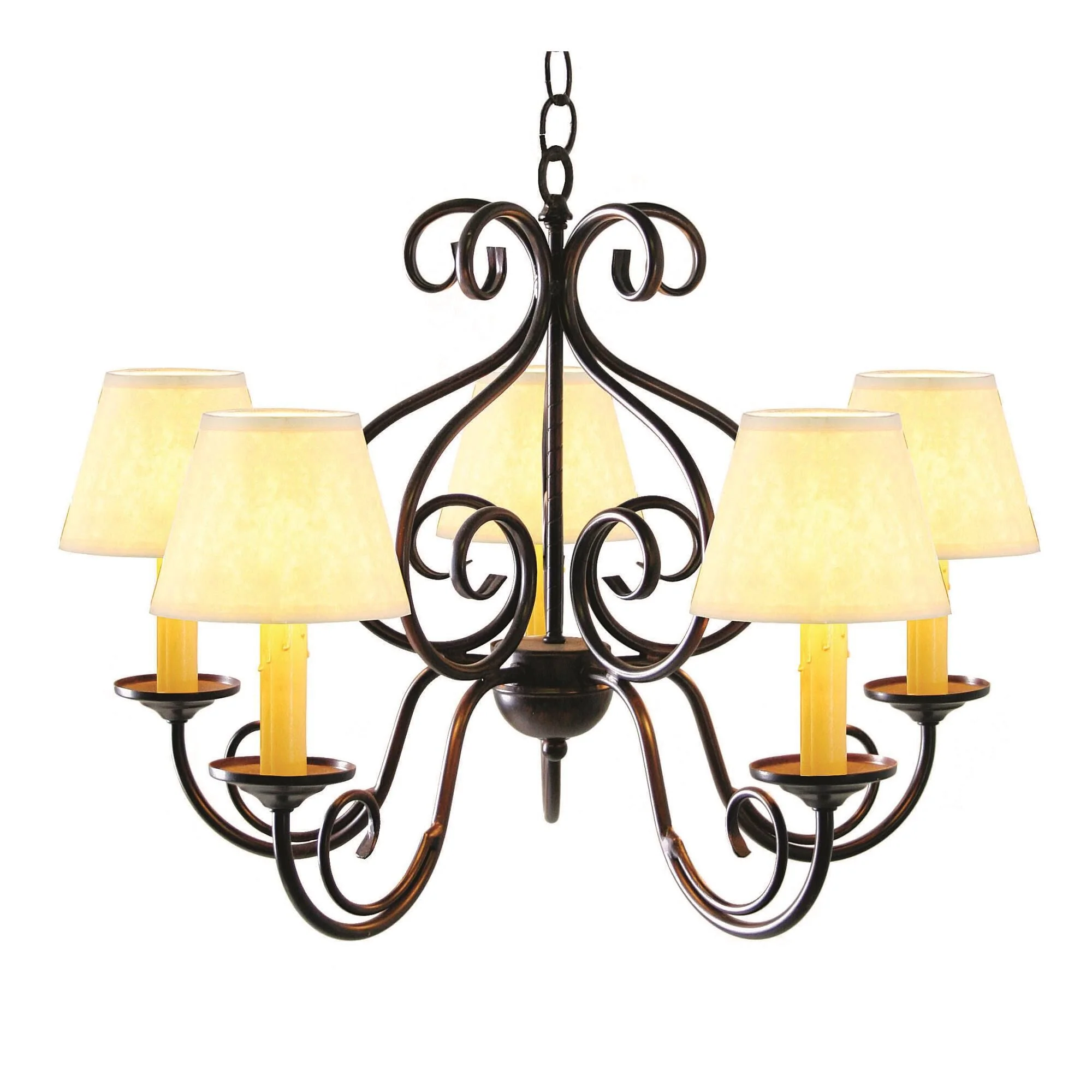 Meyda Lighting Jenna 24 Inch 5 Light Chandelier Cp744087 - Image 1