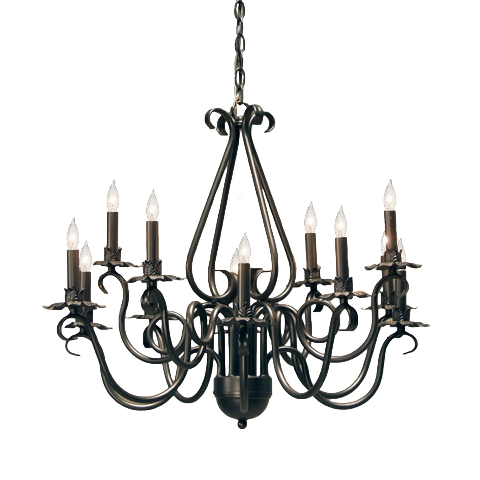 Meyda Lighting Caleb 30 Inch 2 Light Chandelier Cp744136 - Image 1