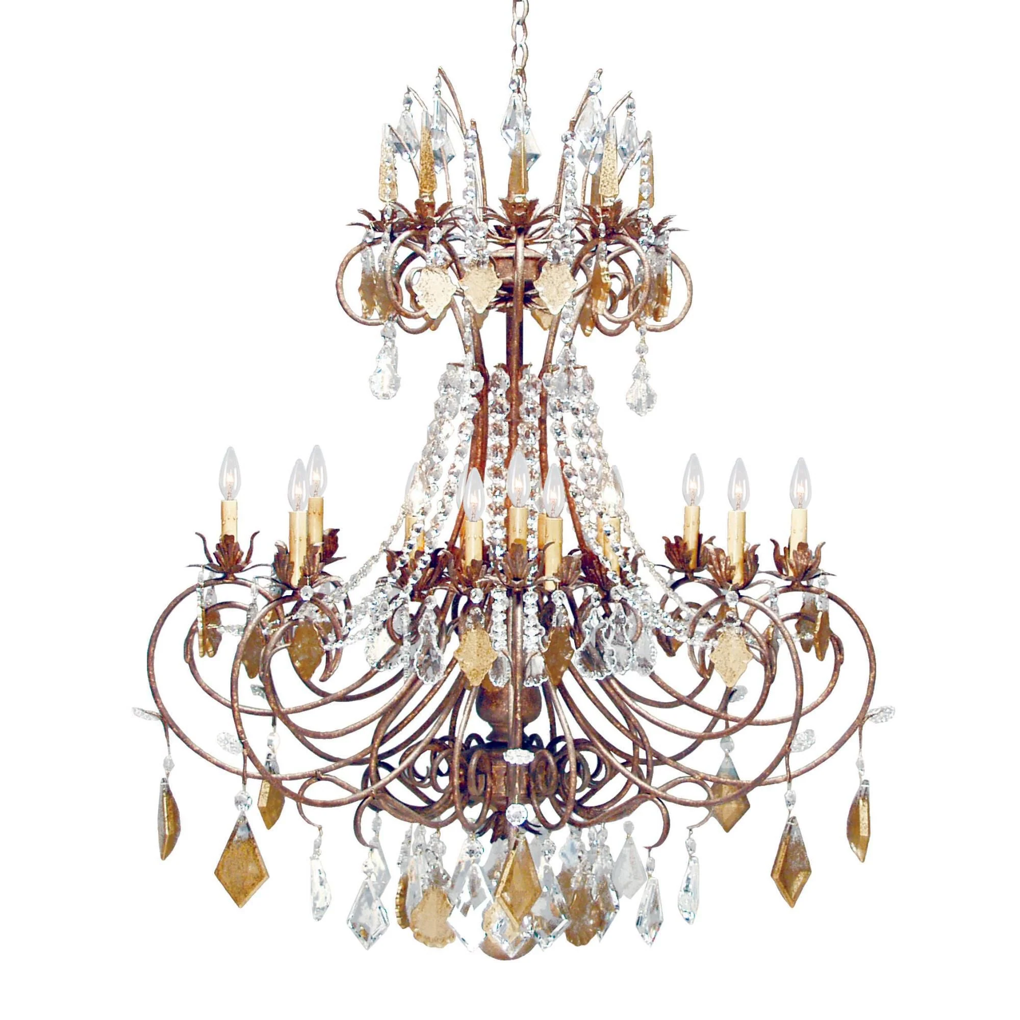 Meyda Lighting Minuet 42 Inch 2 Light Chandelier Cp744465 - Image 1