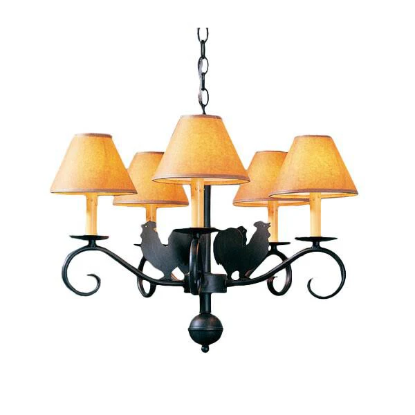 Meyda Lighting Animal 24 Inch 4 Light Chandelier Cp744101 - Image 1