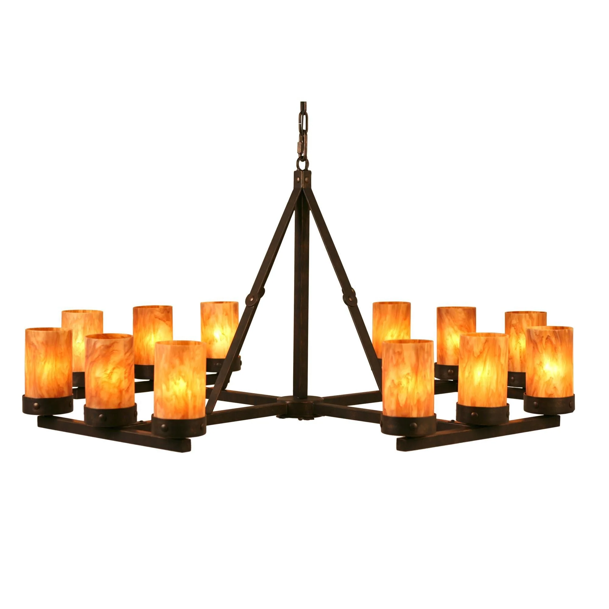 Meyda Lighting Parker 48 Inch 9 Light Chandelier Cp744134 - Image 1