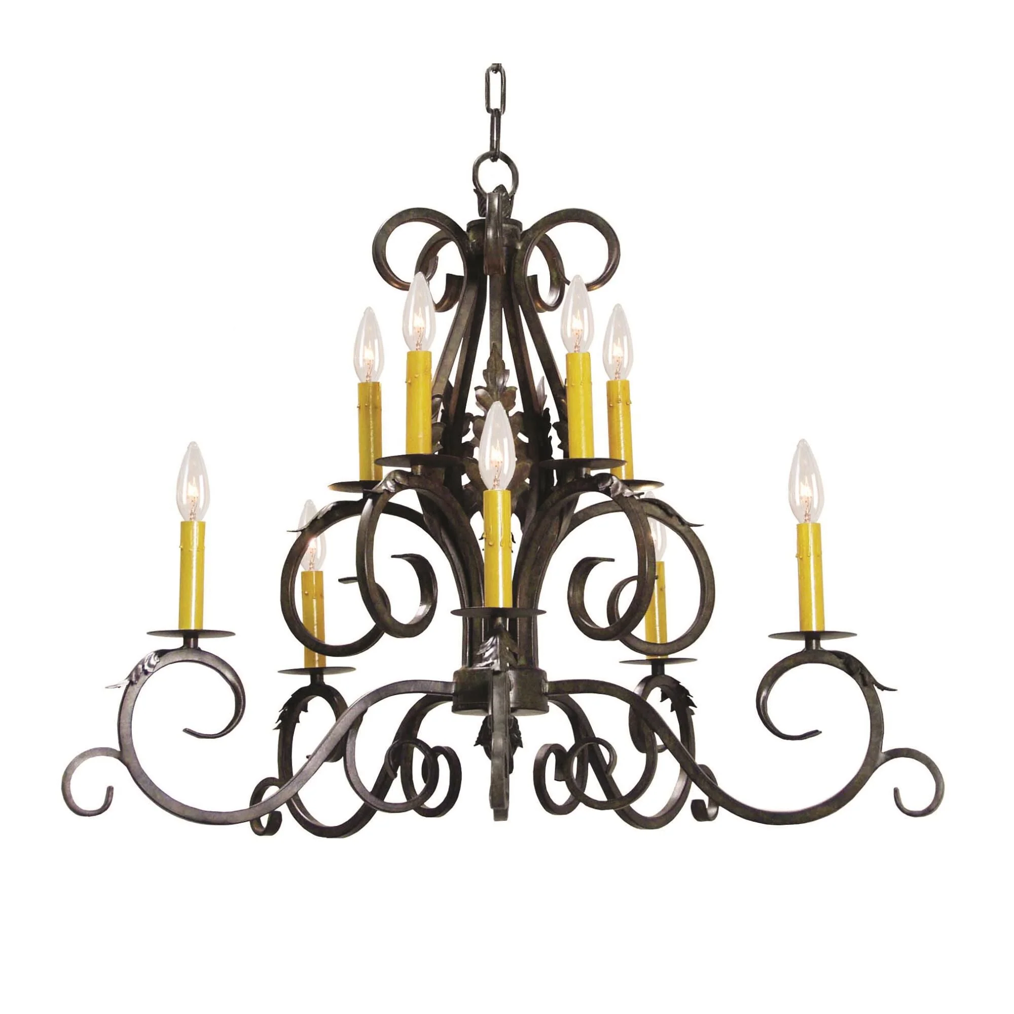 Meyda Lighting Anassa 32 Inch 6 Light Chandelier Cp744145 - Image 1