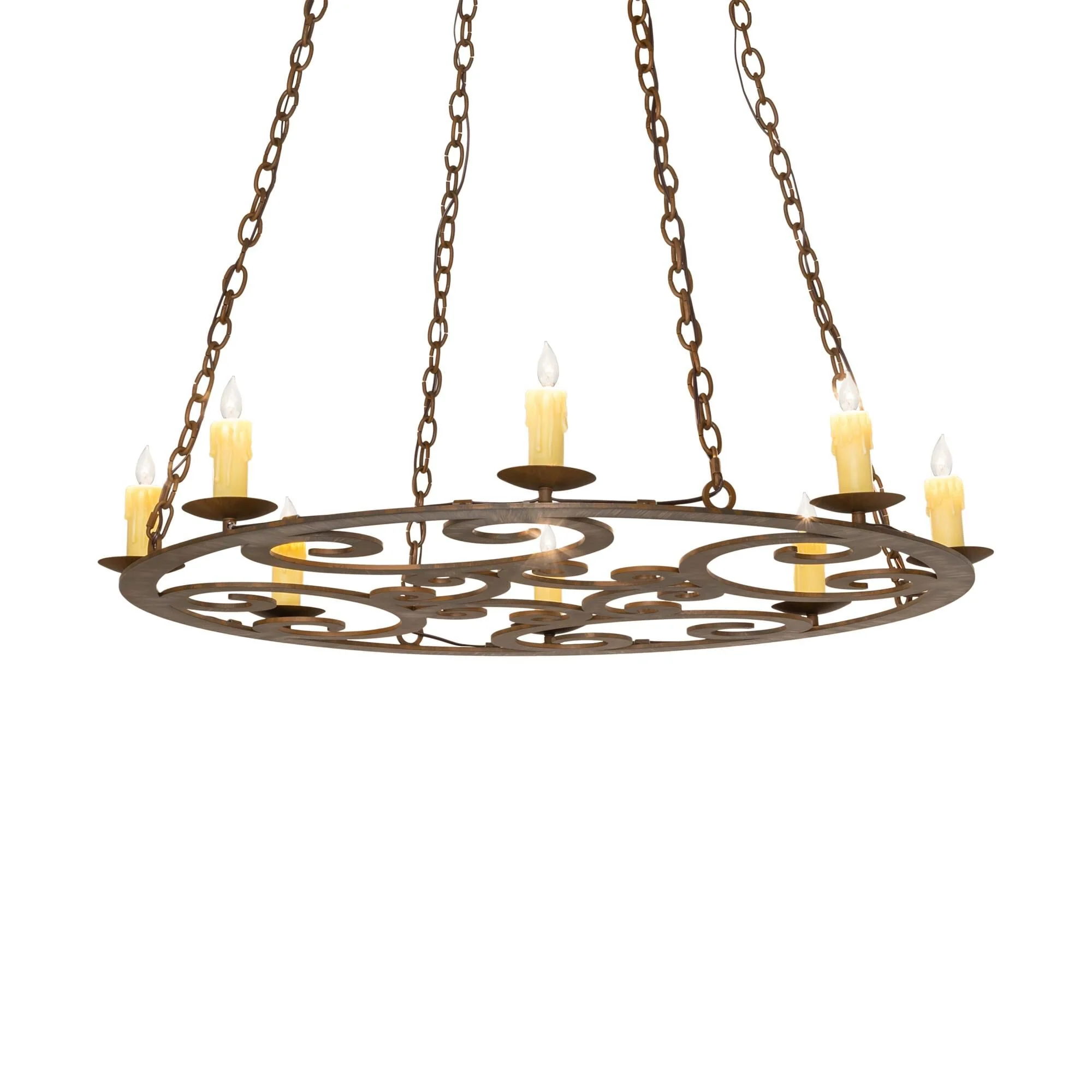 Meyda Lighting Ashley 42 Inch 2 Light Chandelier Cp744088 - Image 1