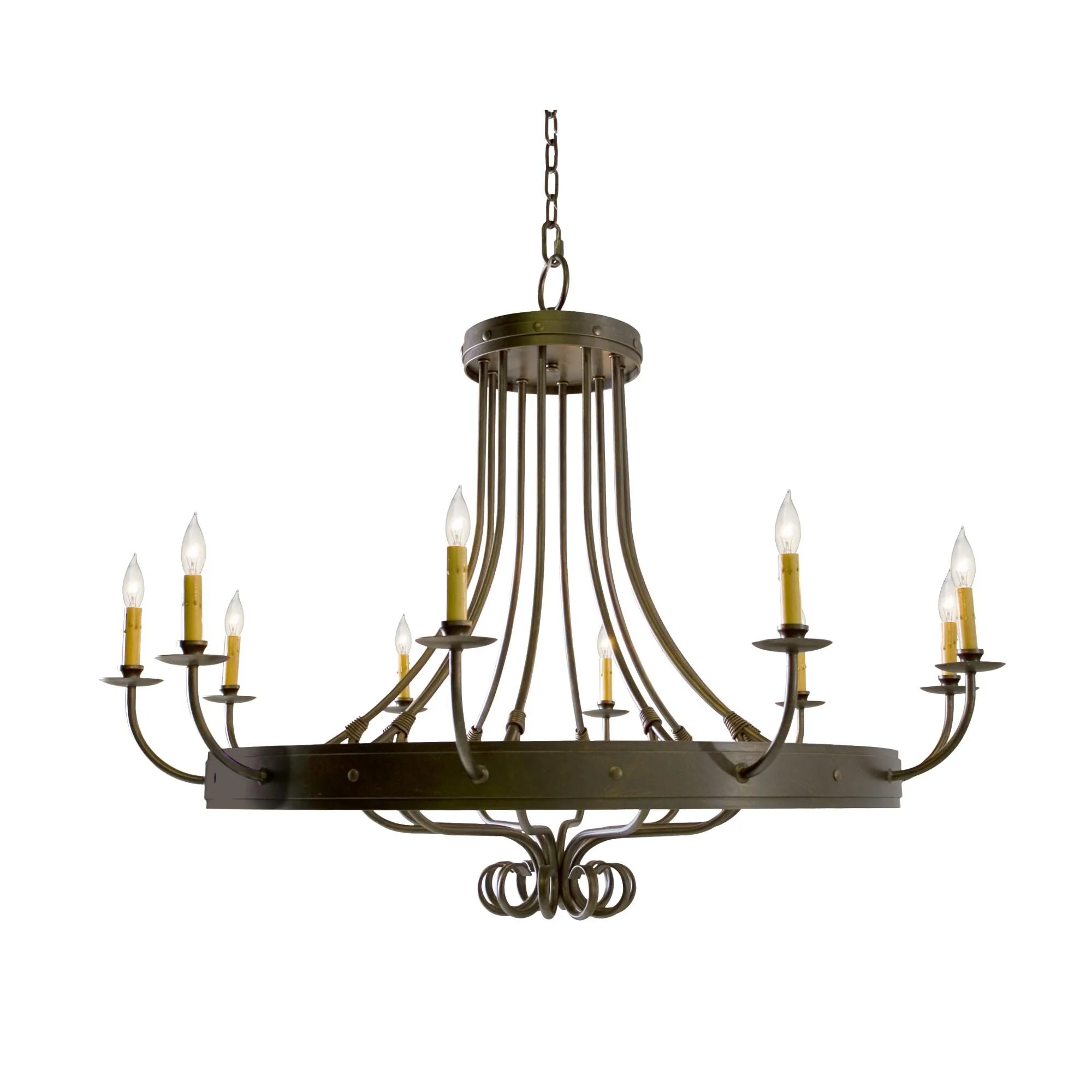 Meyda Lighting Silvana 50 Inch 8 Light Chandelier Cp744325 - Image 1
