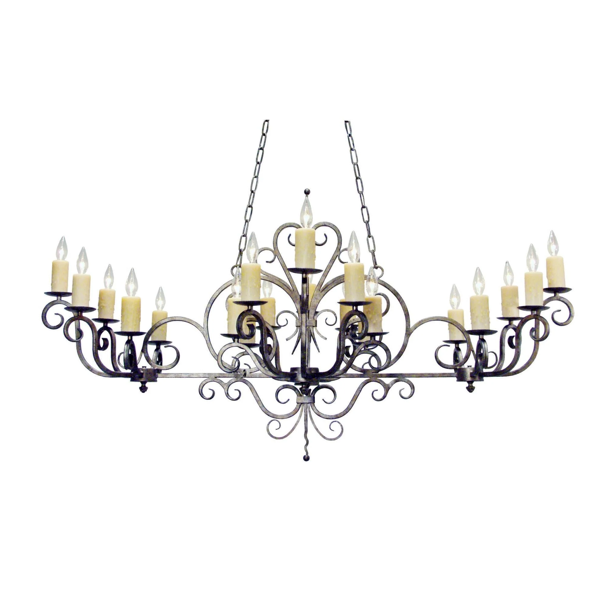 Meyda Lighting Kean 60 Inch 3 Light Chandelier Cp744197 - Image 1