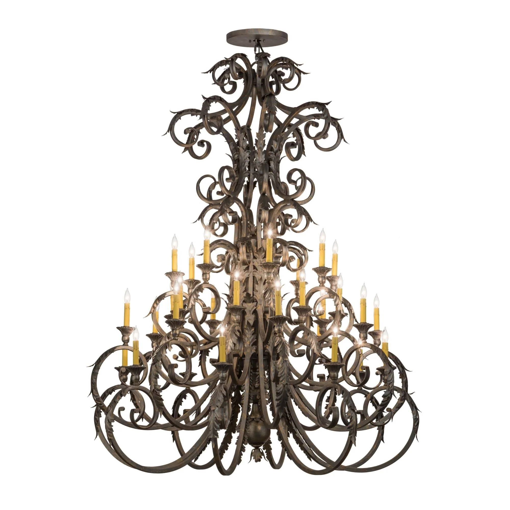 Meyda Lighting 60 Inch 32 Light Semi Flush Mount Cp247936 - Image 1