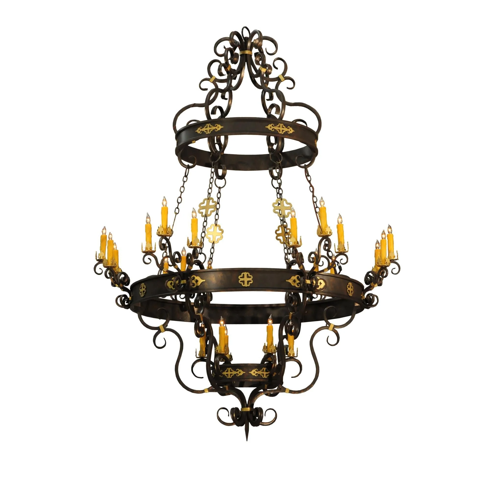 Meyda Lighting Santino 72 Inch 24 Light Chandelier Cp12810 - Image 1