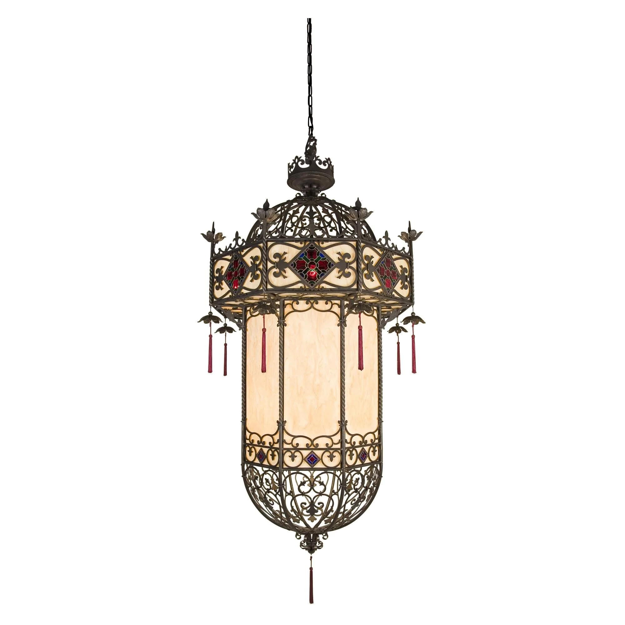 Meyda Lighting Indra 48 Inch Large Pendant Cp745671 - Image 1