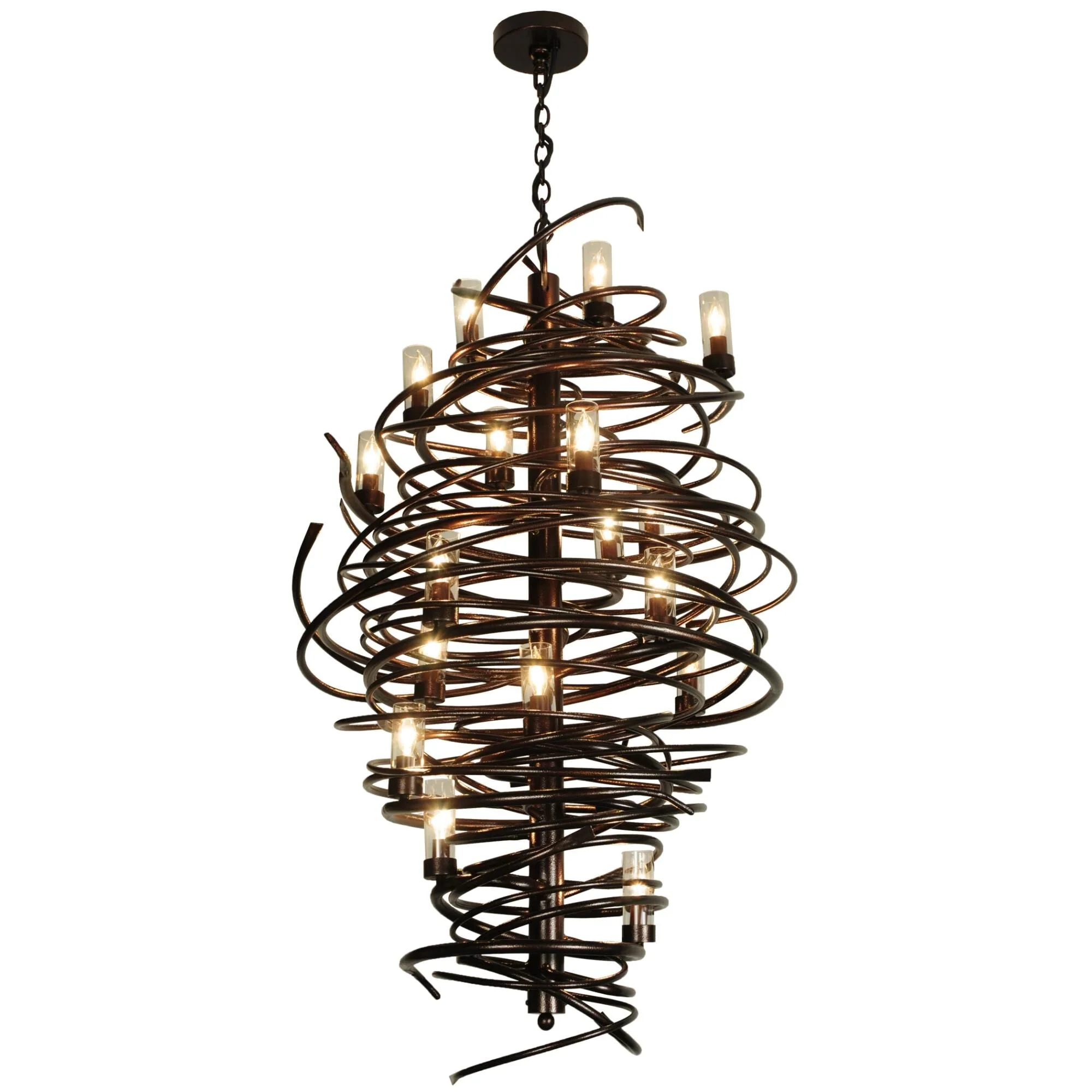Meyda Lighting Centric 30 Inch 18 Light Chandelier Cp13046 - Image 1