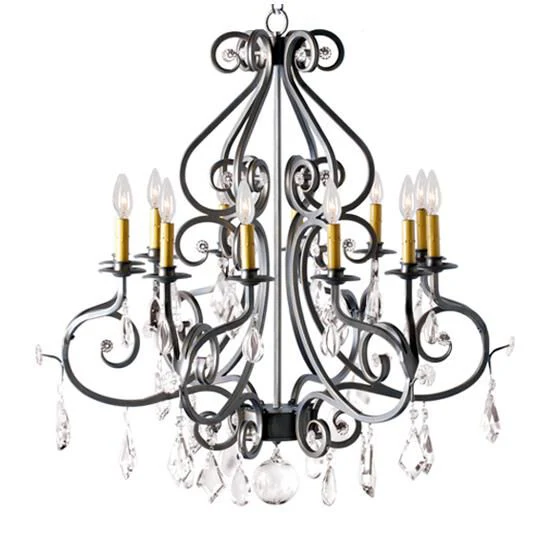 Meyda Lighting Gia 32 Inch 16 Light Chandelier Cp744250 - Image 1