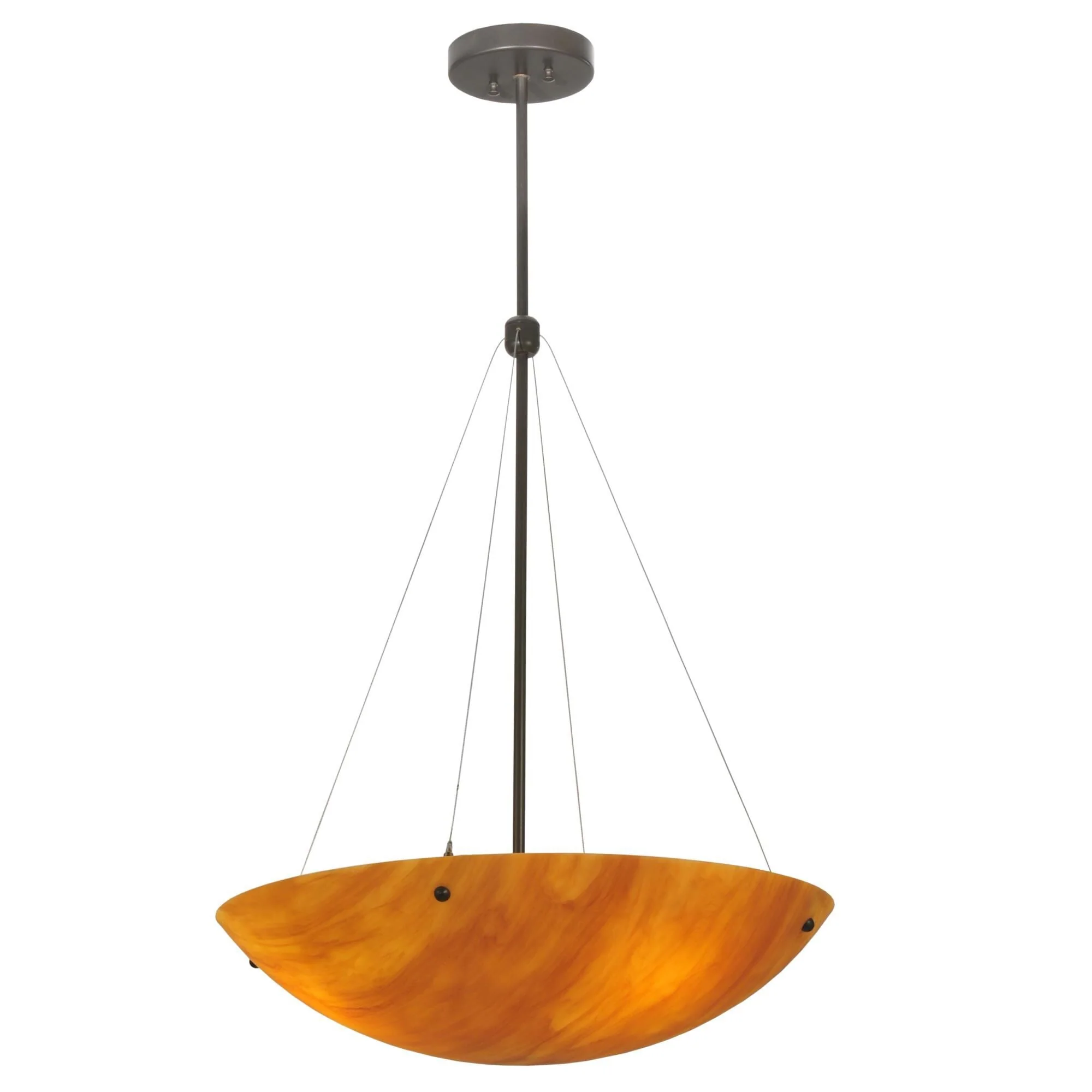 Meyda Lighting Cypola New Mica 24 Inch Large Pendant Cp13097 - Image 1