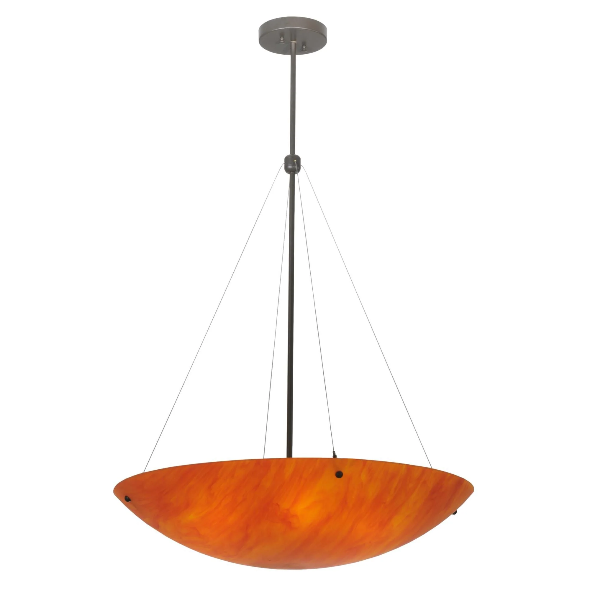 Meyda Lighting Cypola Sterling Flame 30 Inch Large Pendant Cp13113 - Image 1