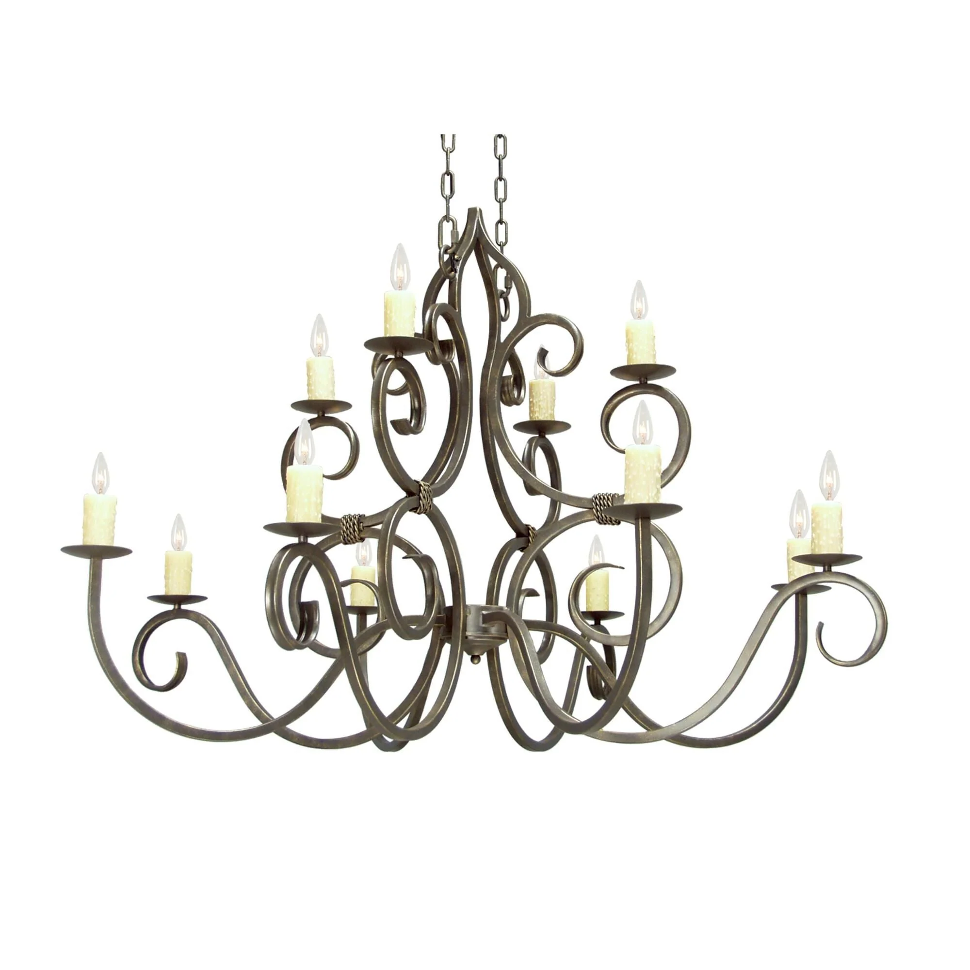 Meyda Lighting Clayton 60 Inch 3 Light Chandelier Cp744344 - Image 1