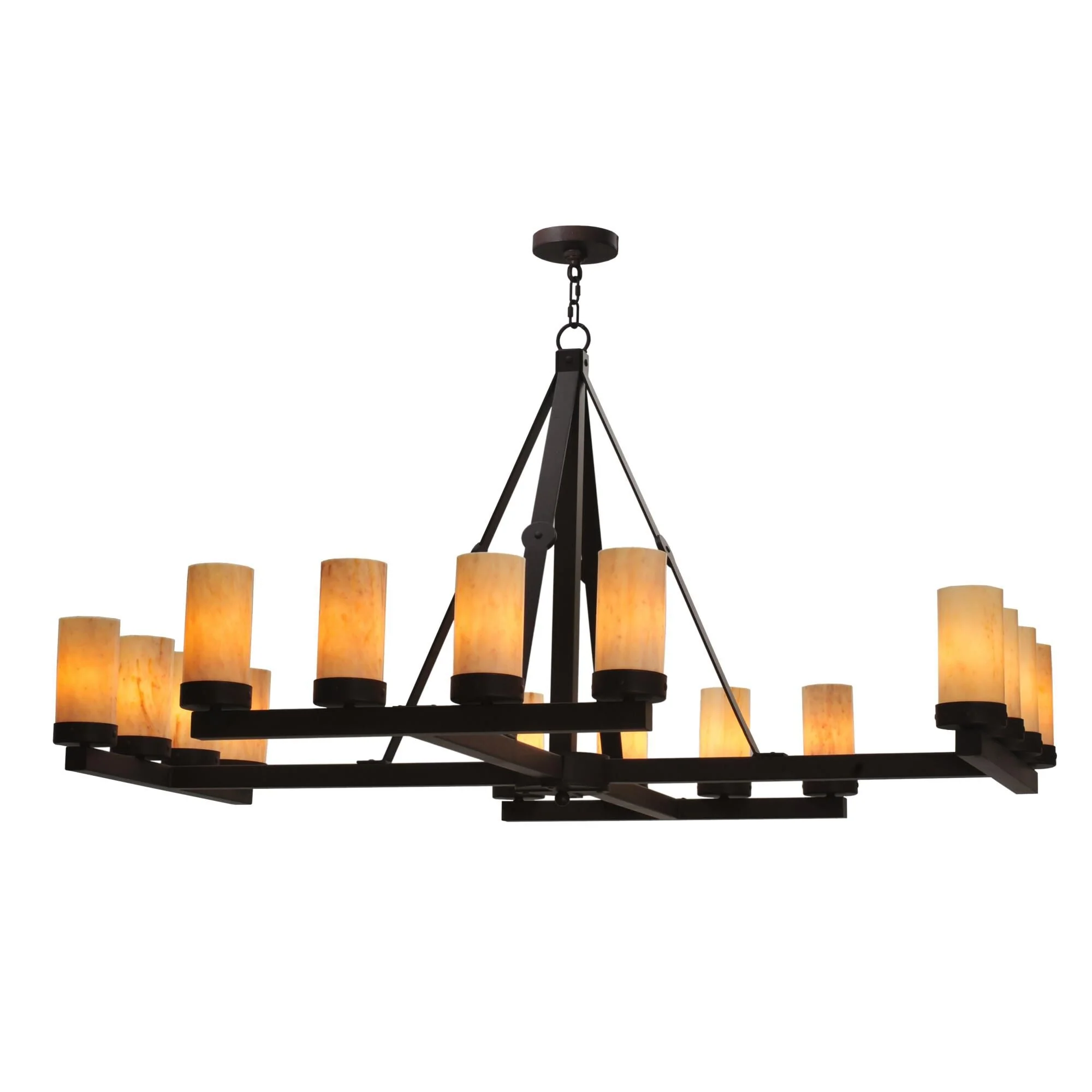 Meyda Lighting Parker 60 Inch 16 Light Chandelier Cp13174 - Image 1