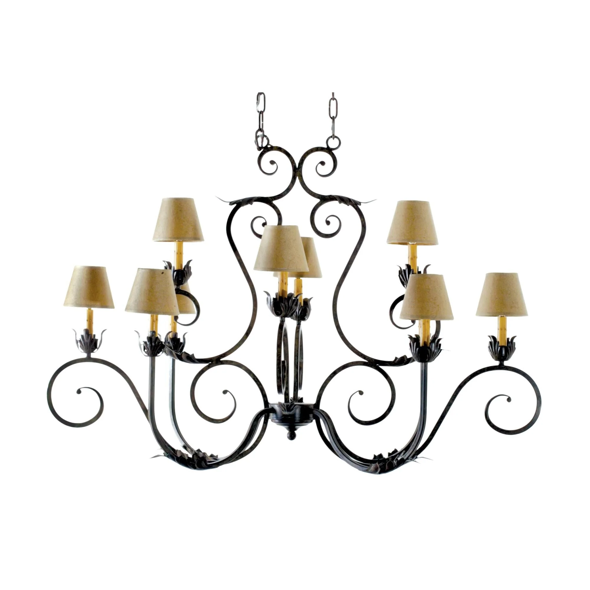 Meyda Lighting Claire 48 Inch 2 Light Chandelier Cp744217 - Image 1