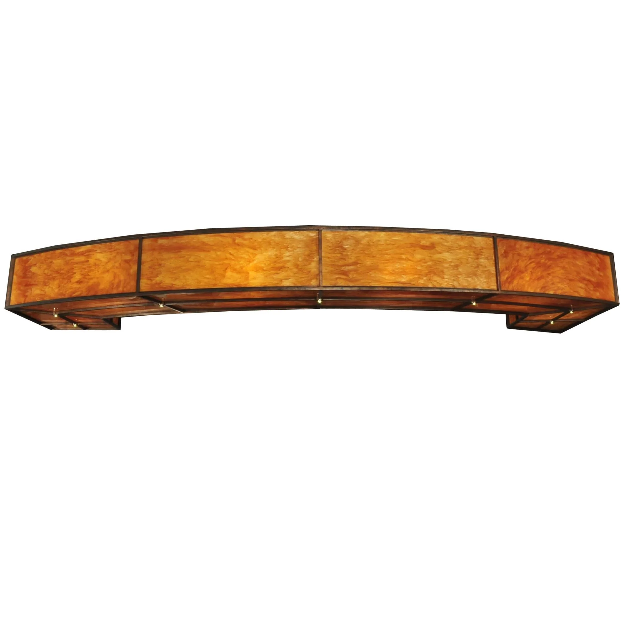 Meyda Lighting Flameheart 178 Inch 12 Light Semi Flush Mount Cp13279 - Image 1