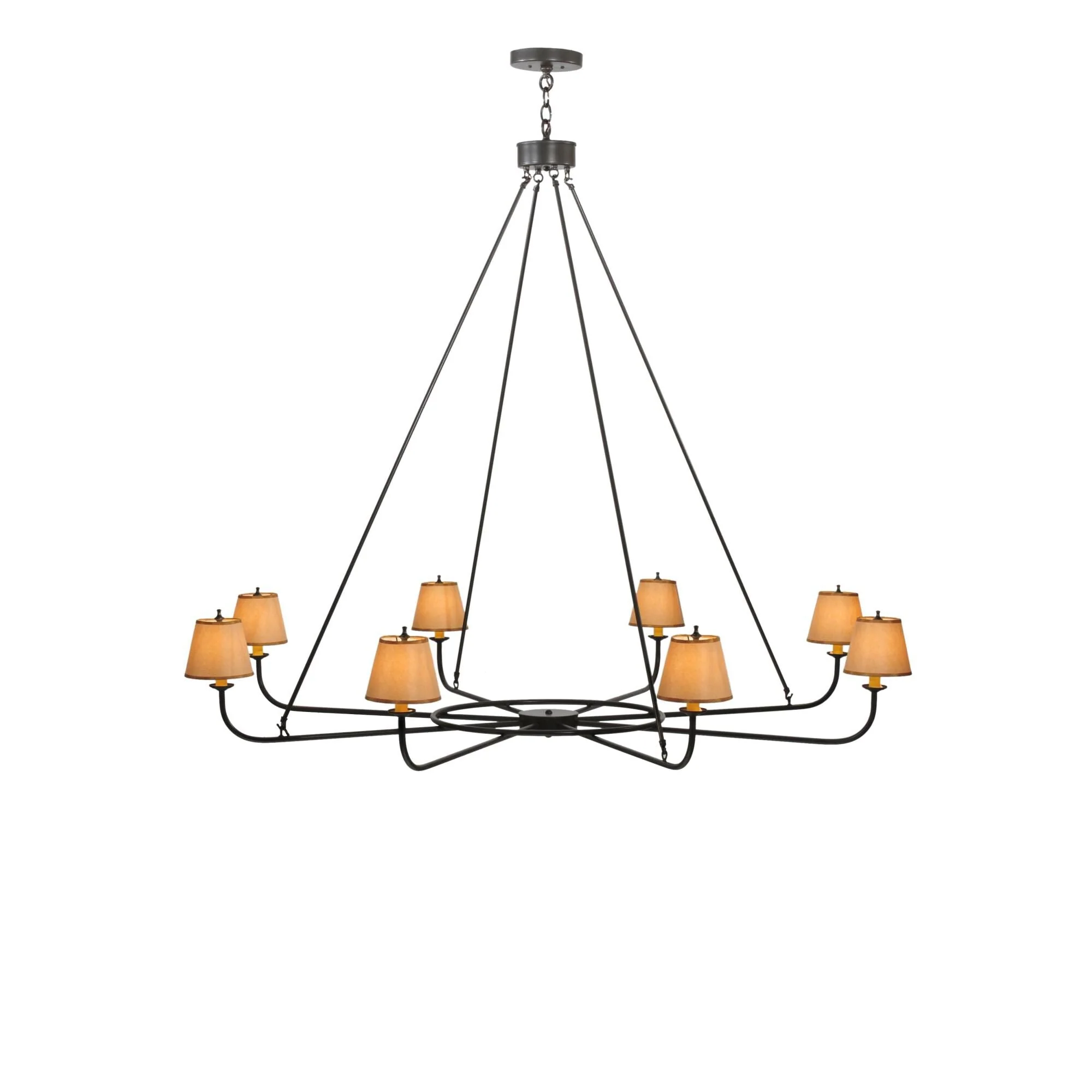 Meyda Lighting Brach Ring 62 Inch 8 Light Chandelier Cp13376 - Image 1