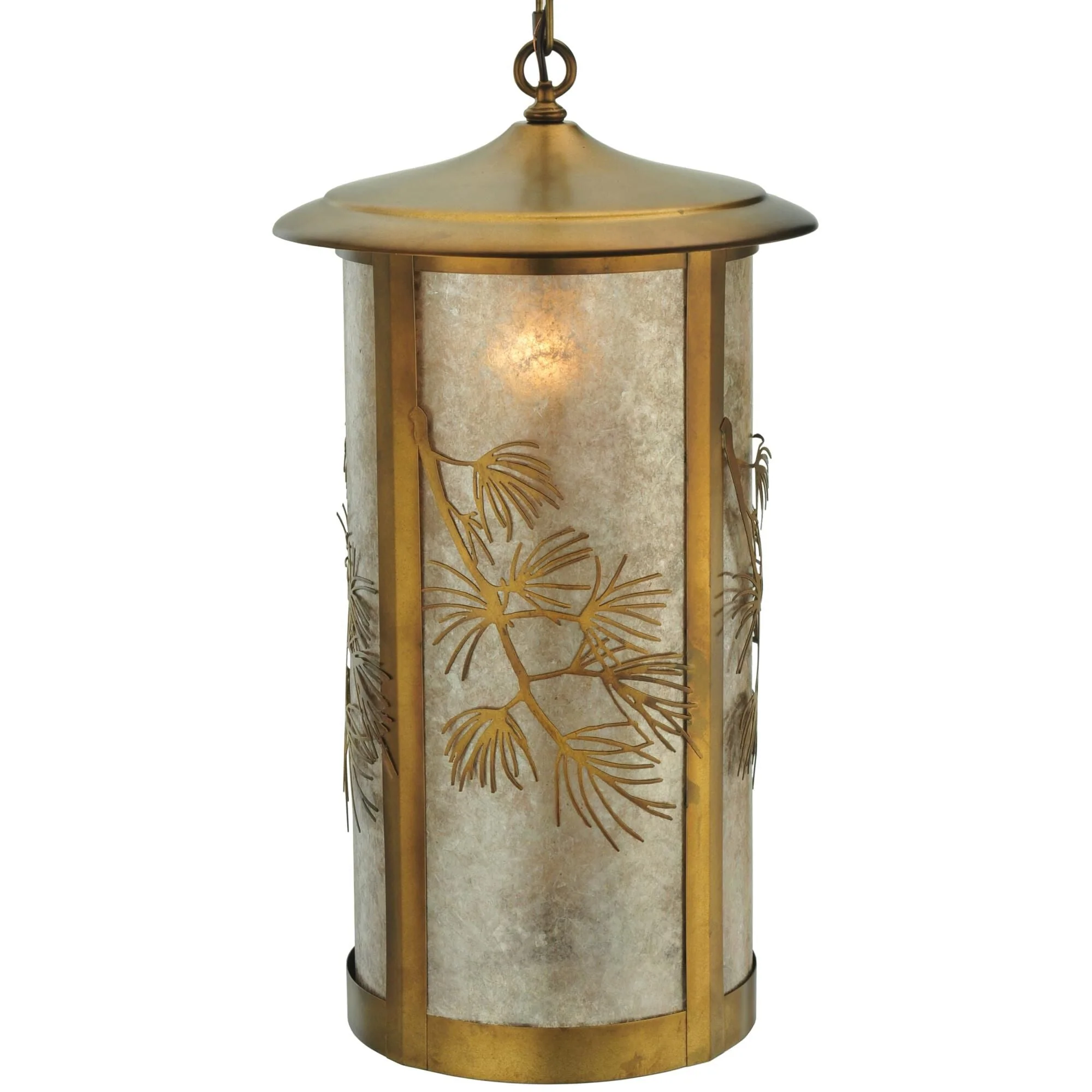 Meyda Lighting Fulton Lone Pine 14 Inch Large Pendant Cp13391 - Image 1