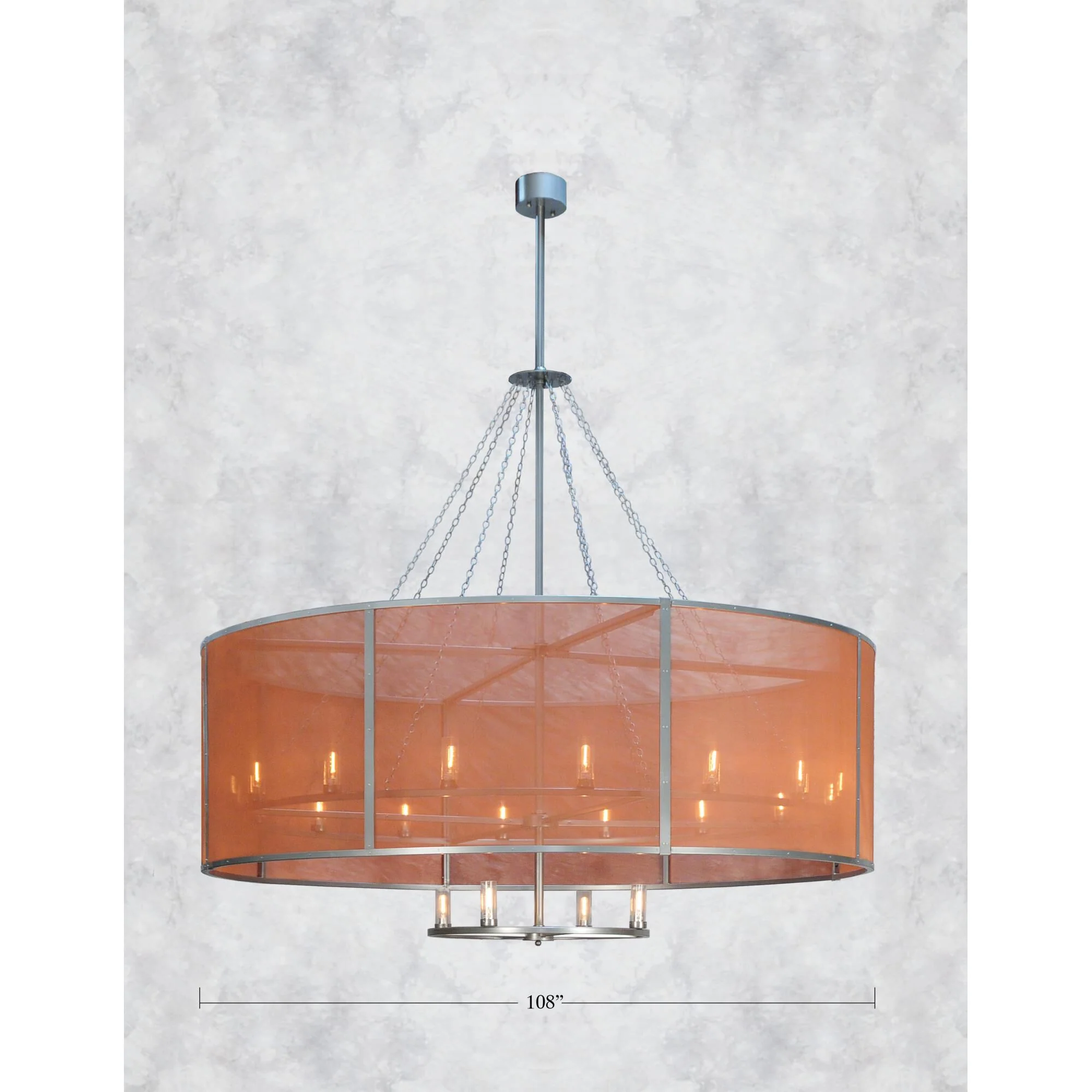 Meyda Lighting Rame 108 Inch 20 Light Chandelier Cp13481 - Image 1