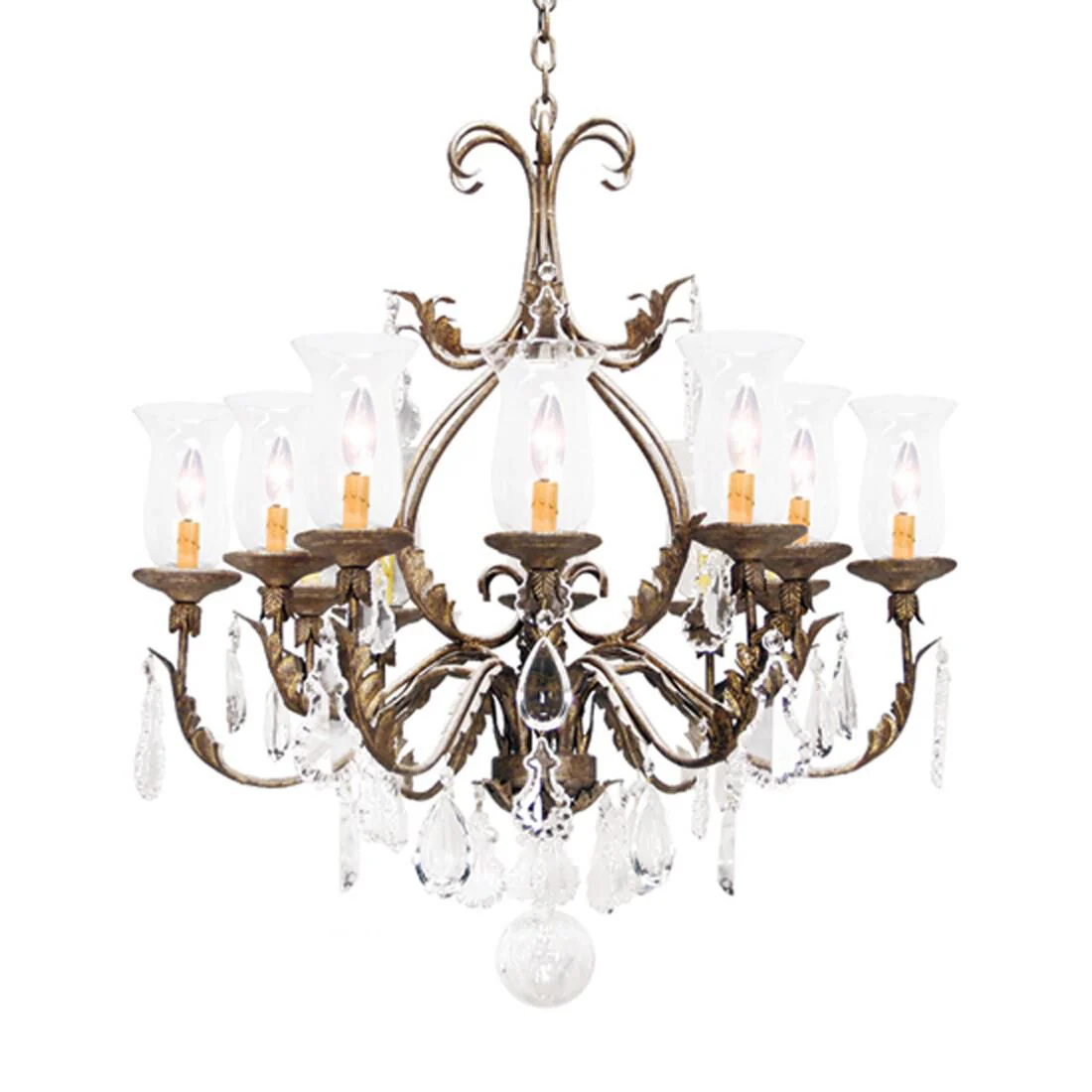 Meyda Lighting French Elegance 36 Inch 2 Light Chandelier Cp744288 - Image 2