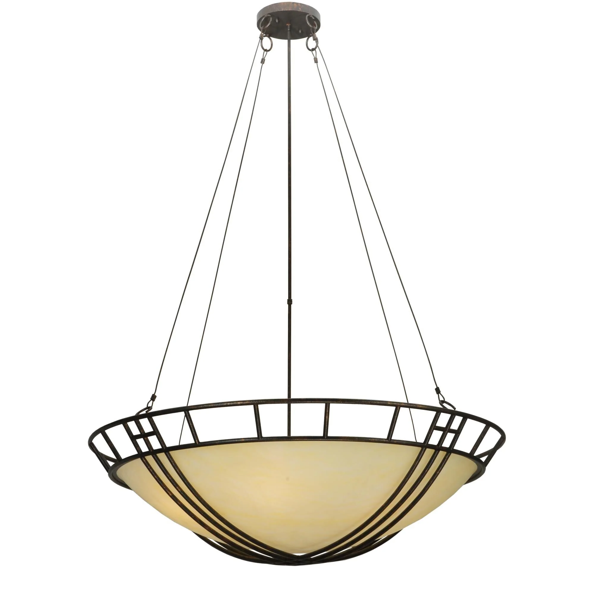 Meyda Lighting Flowing Cross 48 Inch Large Pendant Cp13504 - Image 1