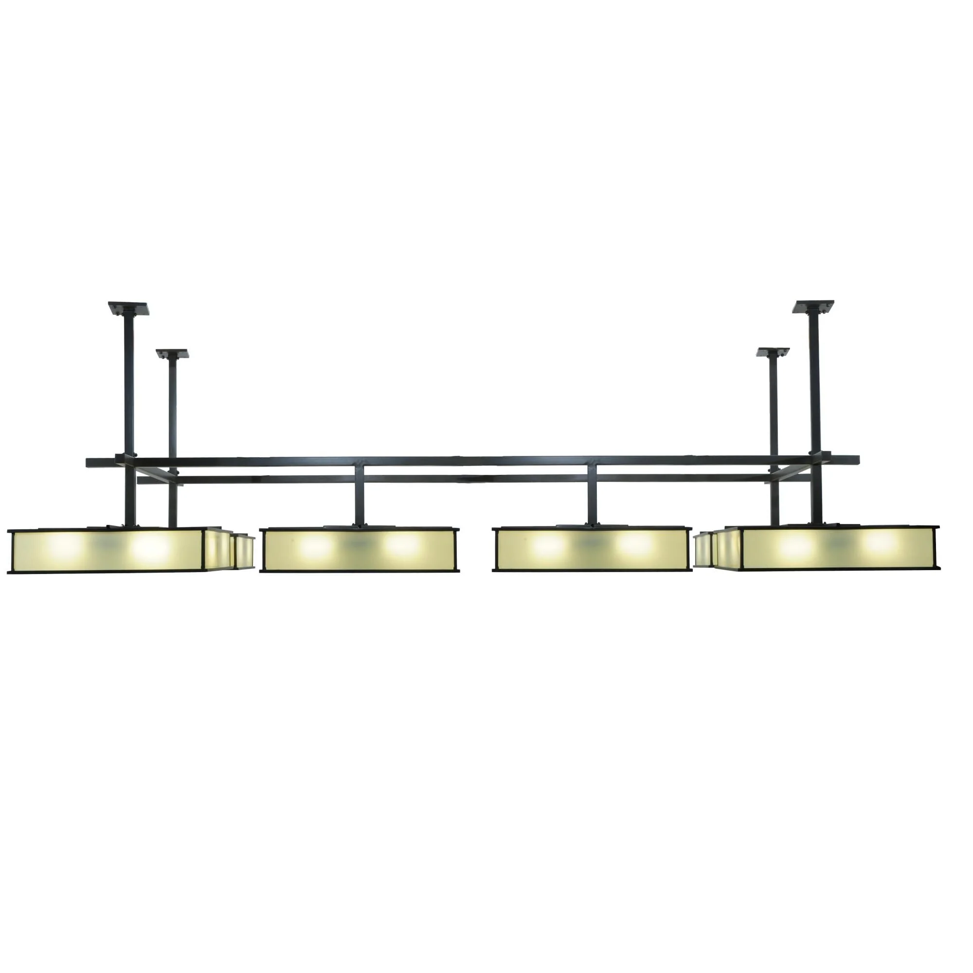 Meyda Lighting Piazza 140 Inch 64 Light Semi Flush Mount Cp13573 - Image 1