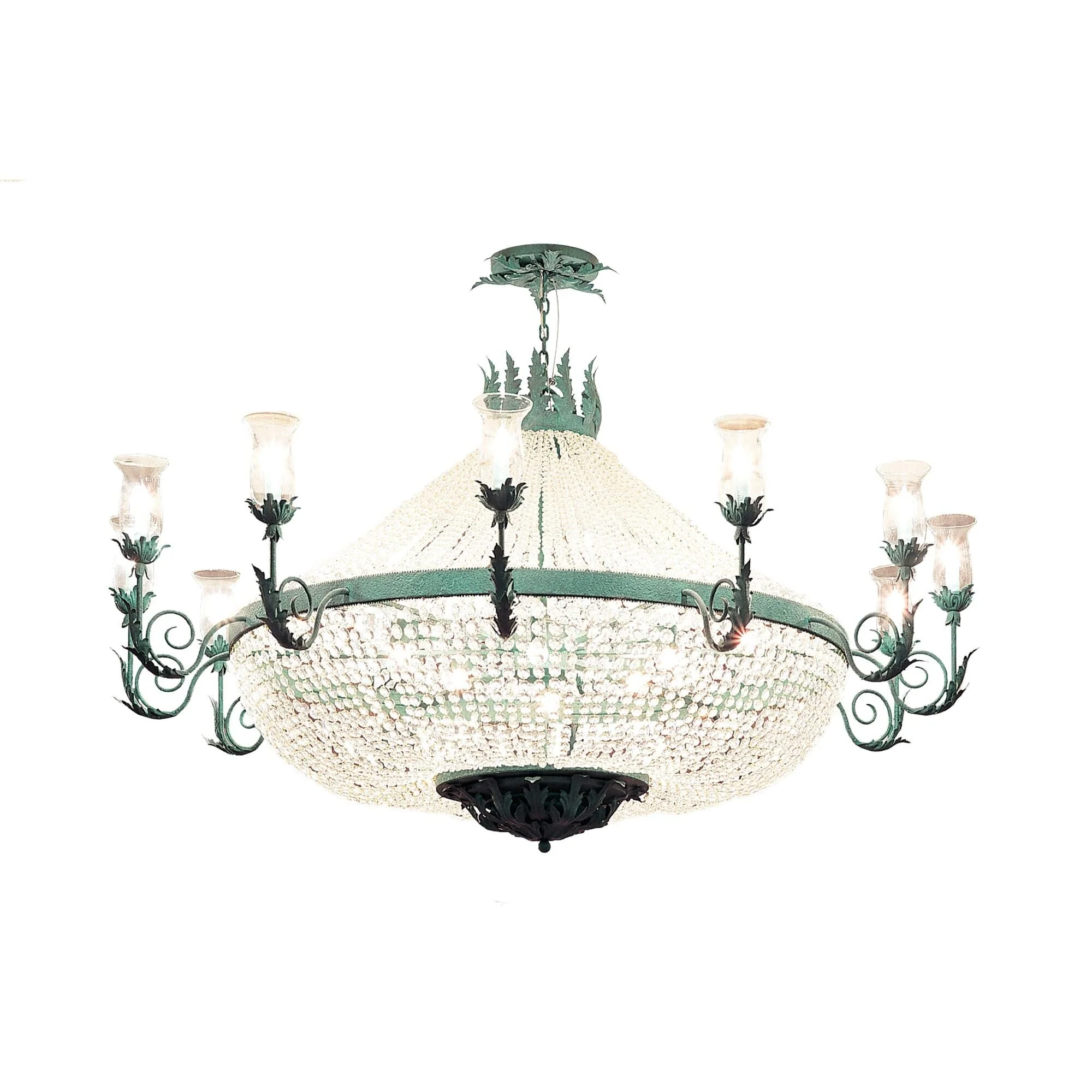 Meyda Lighting 84 Inch 30 Light Semi Flush Mount Cp247984 - Image 1