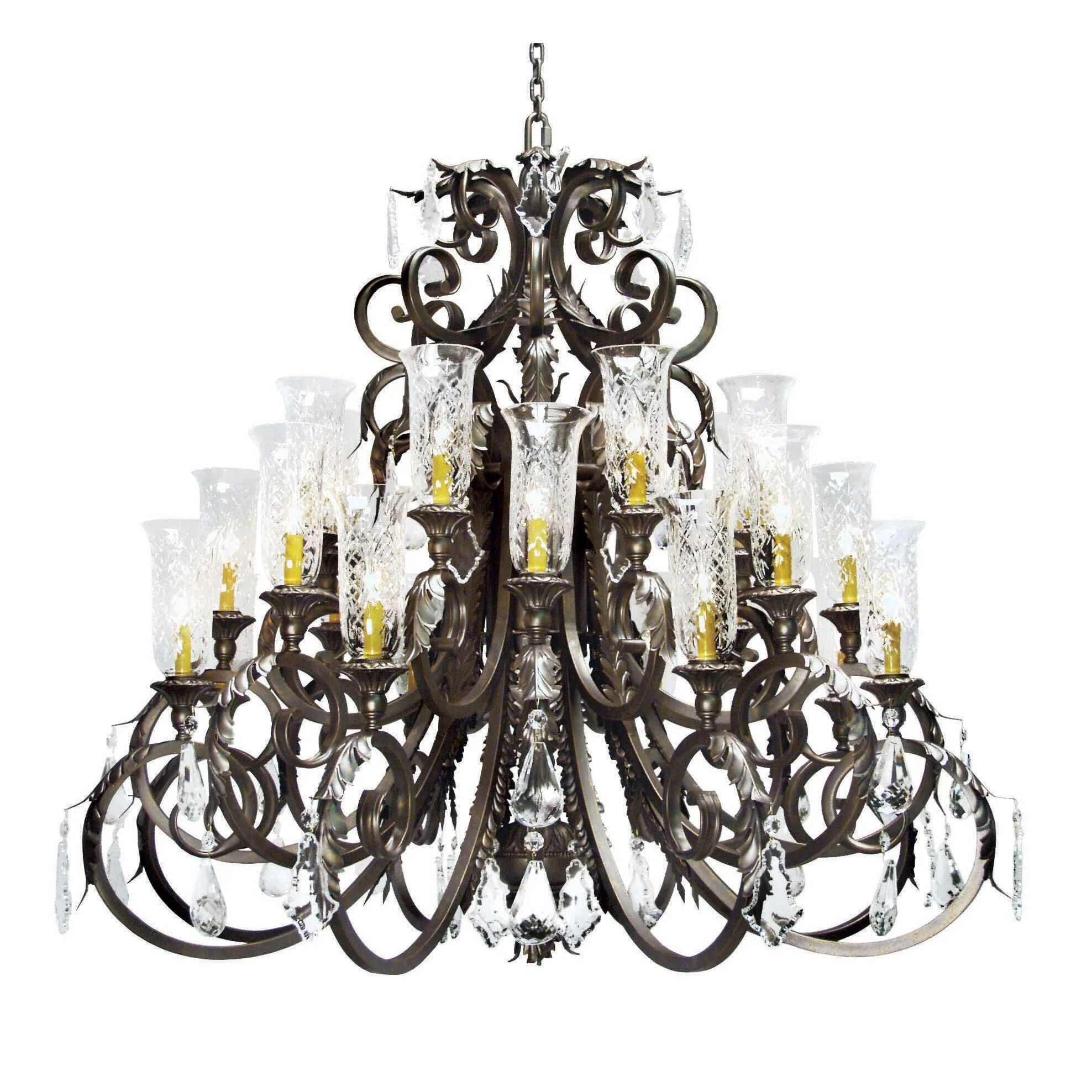 Meyda Lighting Serratina 54 Inch 24 Light Chandelier Cp744377 - Image 2