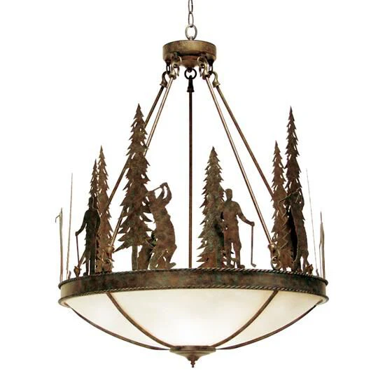 Meyda Lighting Ironwood 30 Inch Large Pendant Cp745412 - Image 1