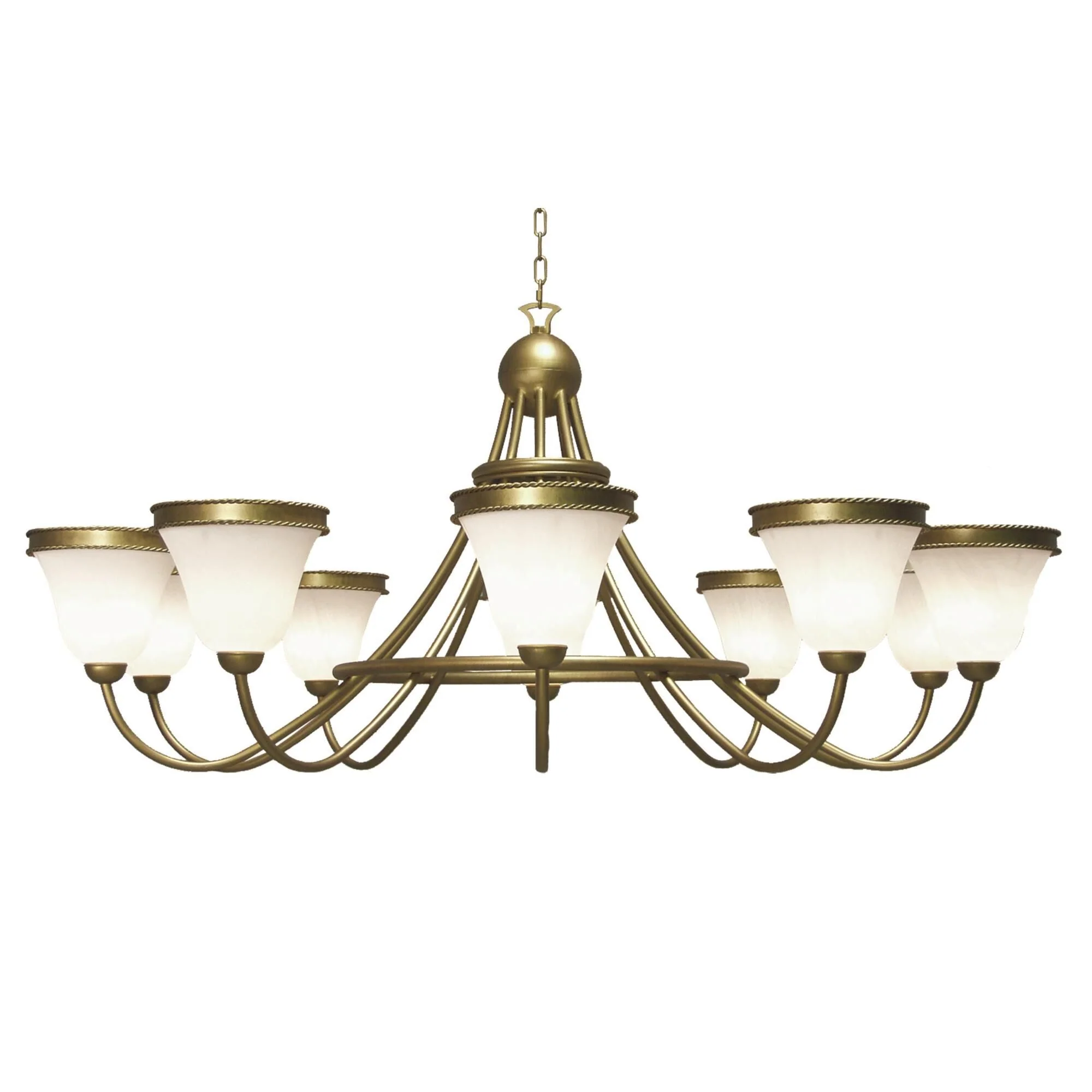 Meyda Lighting Gala 72 Inch 2 Light Chandelier Cp744231 - Image 1