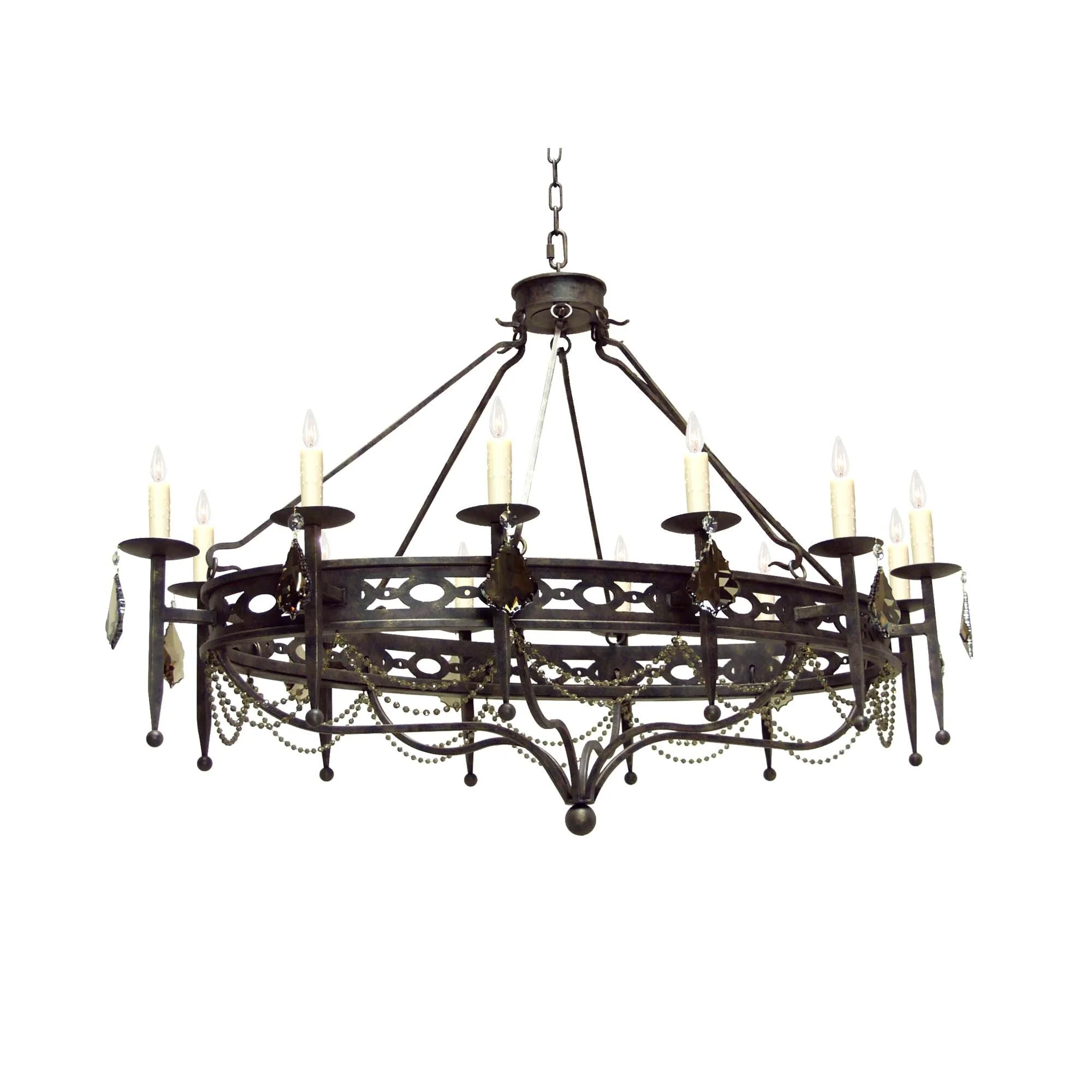 Meyda Lighting Jasmine 60 Inch 8 Light Chandelier Cp744282 - Image 1