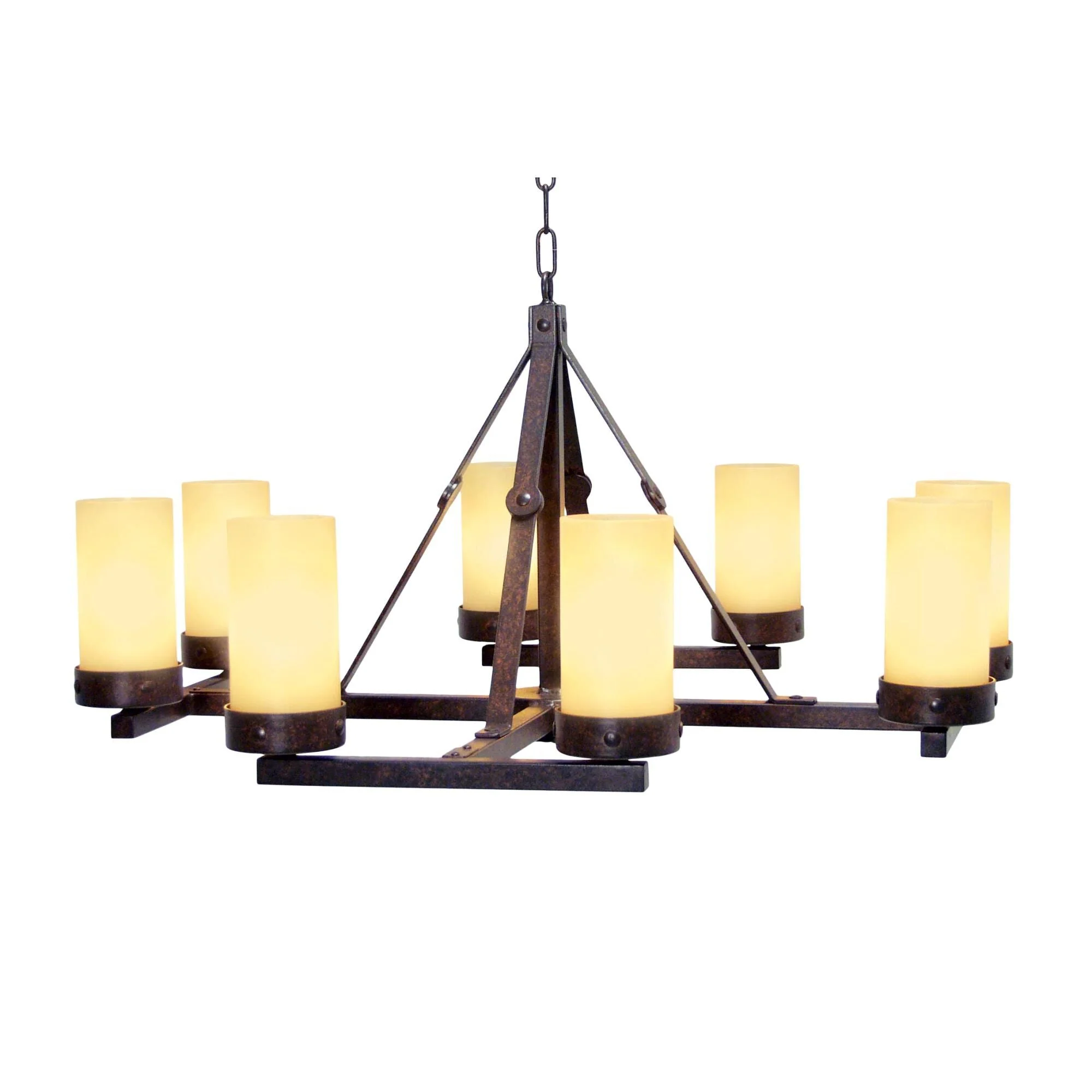 Meyda Lighting Parker 36 Inch 6 Light Chandelier Cp744099 - Image 1
