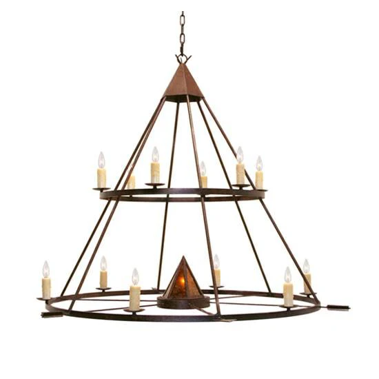 Meyda Lighting Desert Arrow 60 Inch 4 Light Chandelier Cp744345 - Image 1