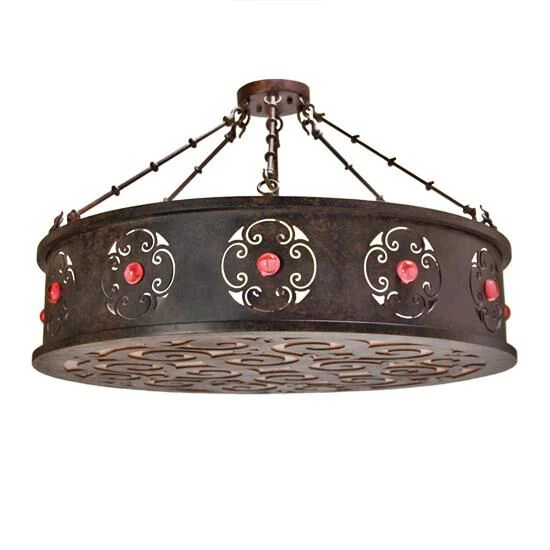 Meyda Lighting Julianne 38 Inch 6 Light Semi Flush Mount Cp746135 - Image 1