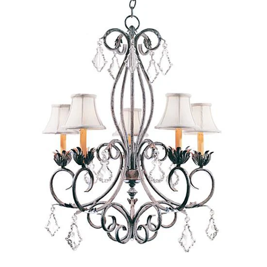 Meyda Lighting Felicia 28 Inch 4 Light Chandelier Cp744247 - Image 1