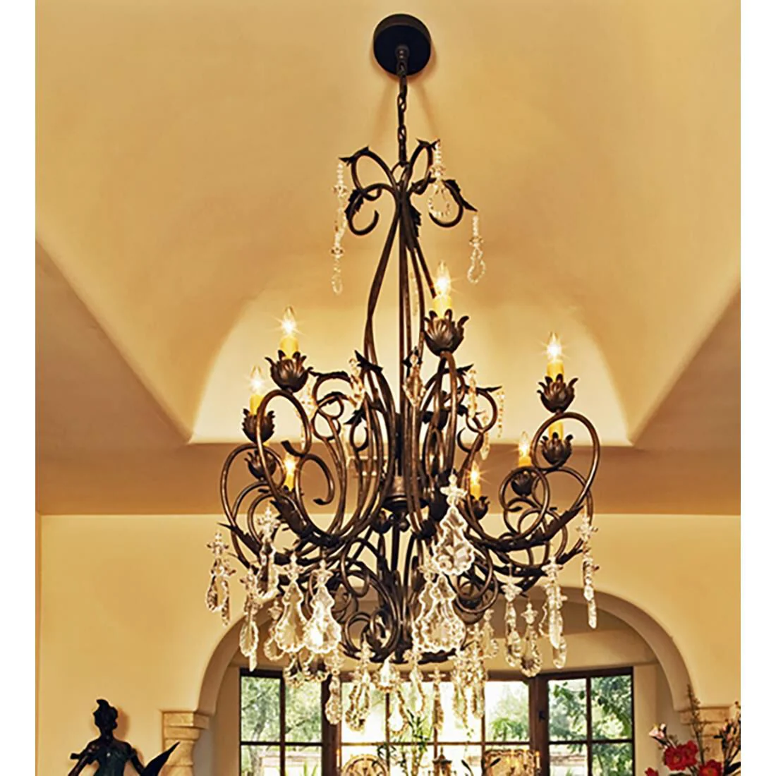 Meyda Lighting Felicia 54 Inch 15 Light Chandelier Cp744416 - Image 1