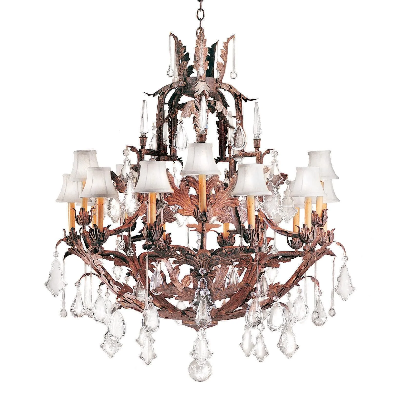 Meyda Lighting French Baroque 36 Inch 16 Light Chandelier Cp744460 - Image 1