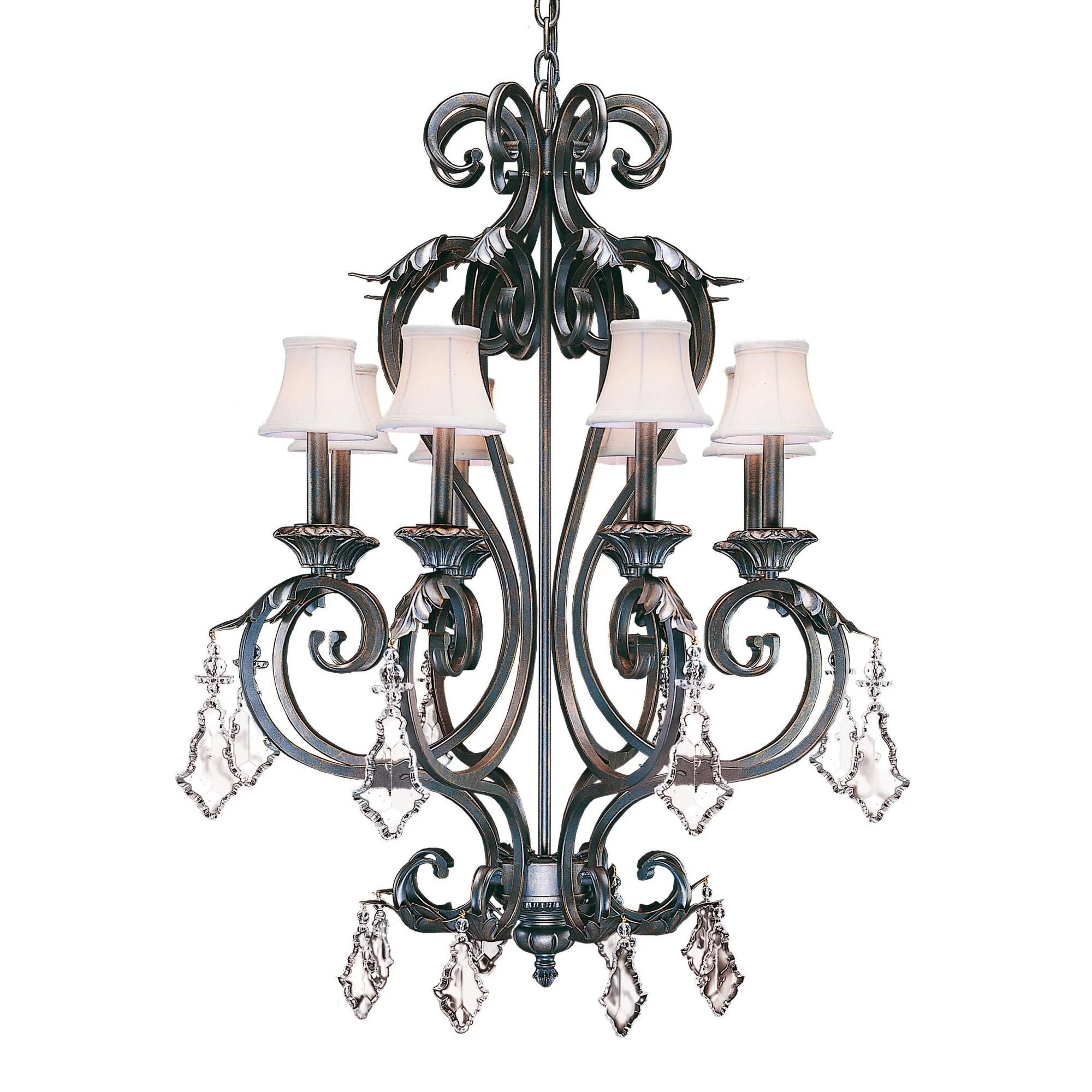 Meyda Lighting Josephine 28 Inch 2 Light Chandelier Cp744329 - Image 1