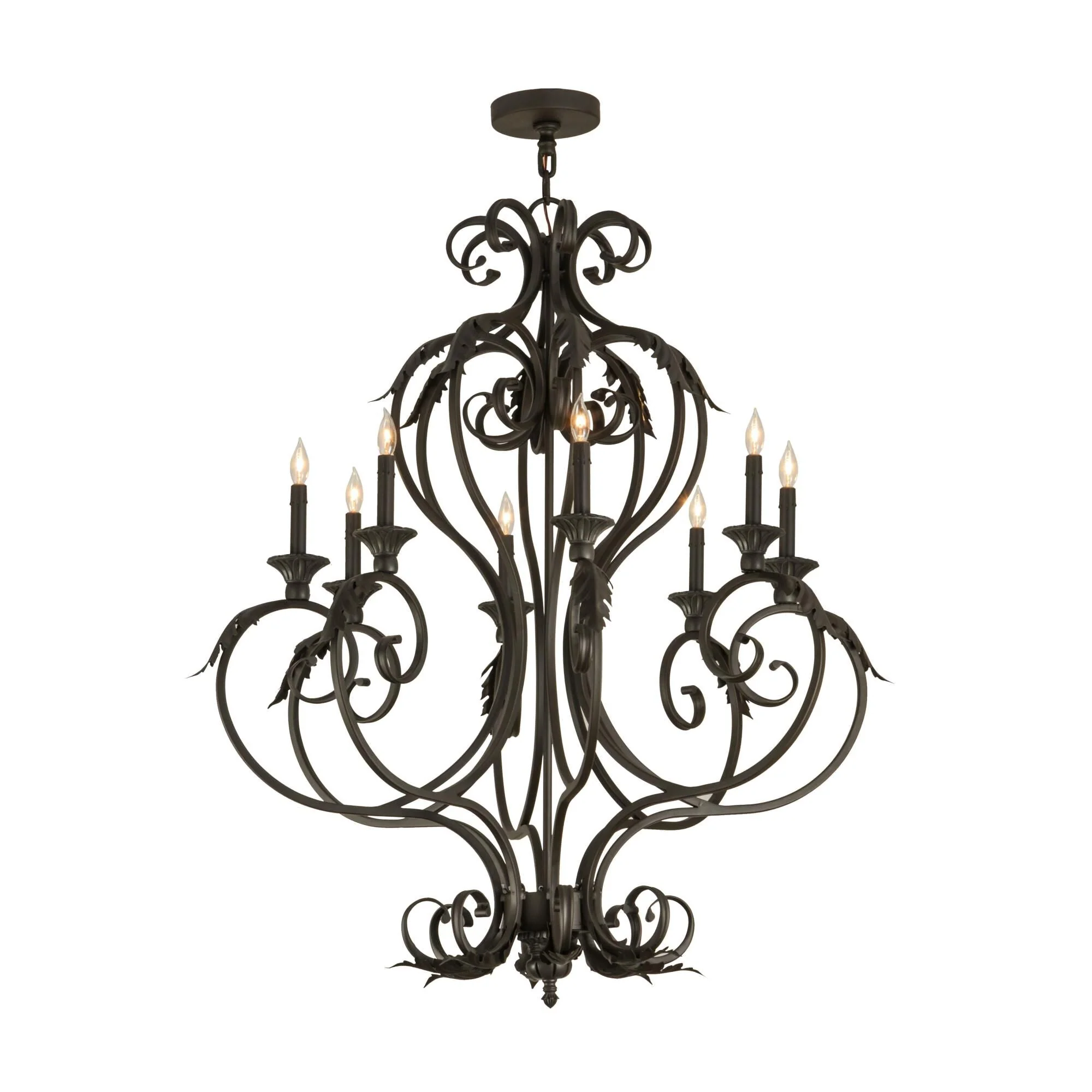 Meyda Lighting 36 Inch 8 Light Chandelier Cp248022 - Image 1