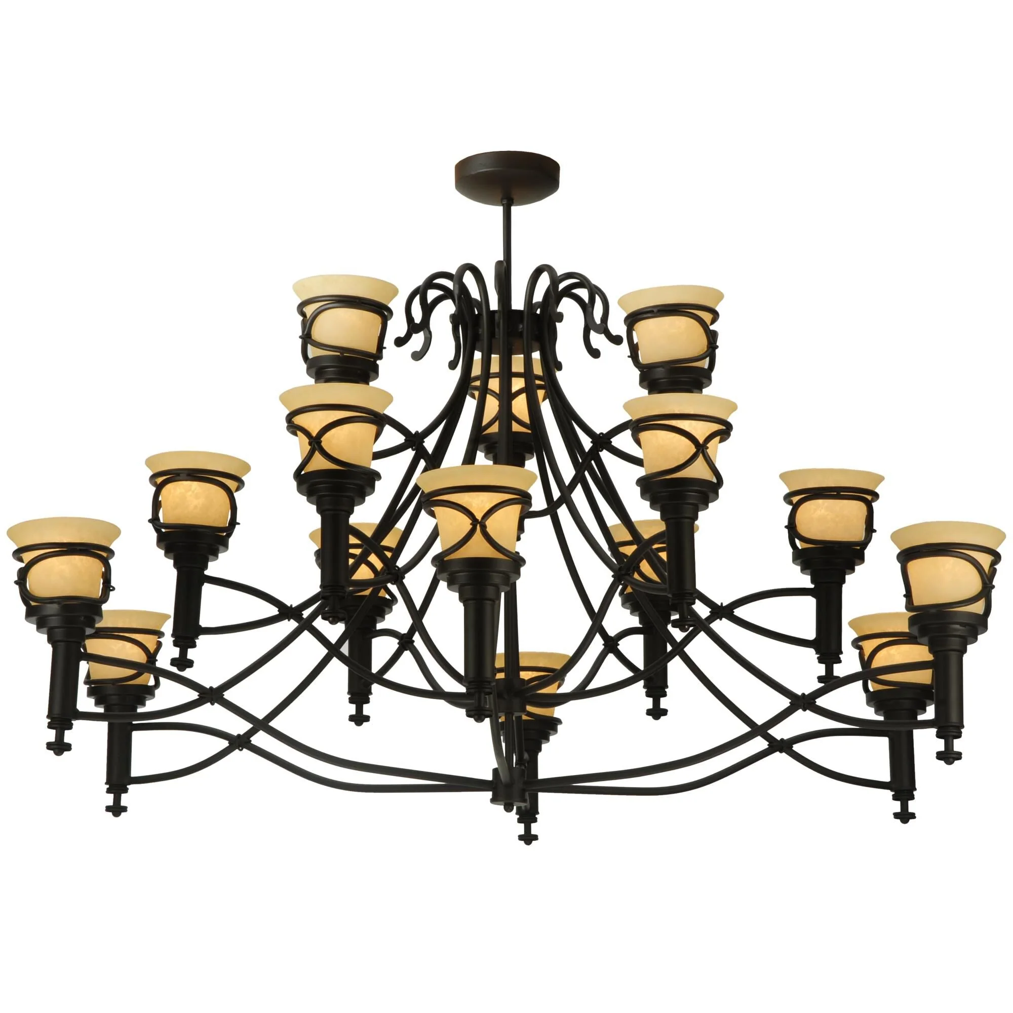 Meyda Lighting Aspen 58 Inch 15 Light Chandelier Cp13986 - Image 1