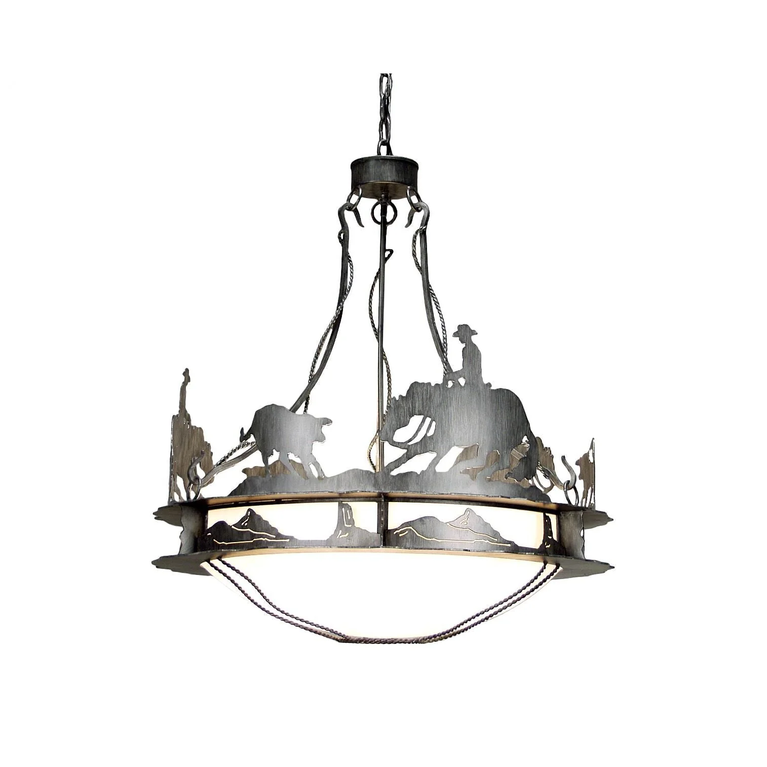 Meyda Lighting Ponderosa 32 Inch Large Pendant Cp745420 - Image 1