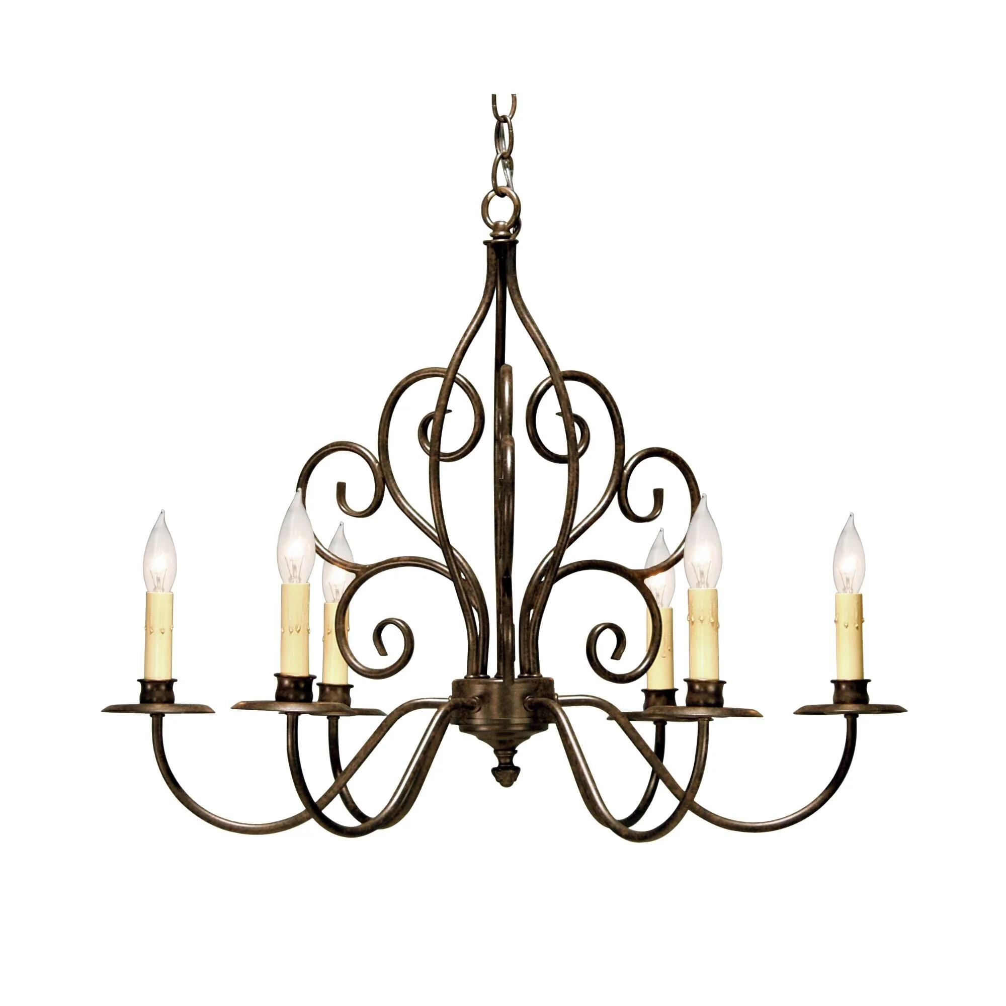 Meyda Lighting Eve 28 Inch 4 Light Chandelier Cp744126 - Image 1