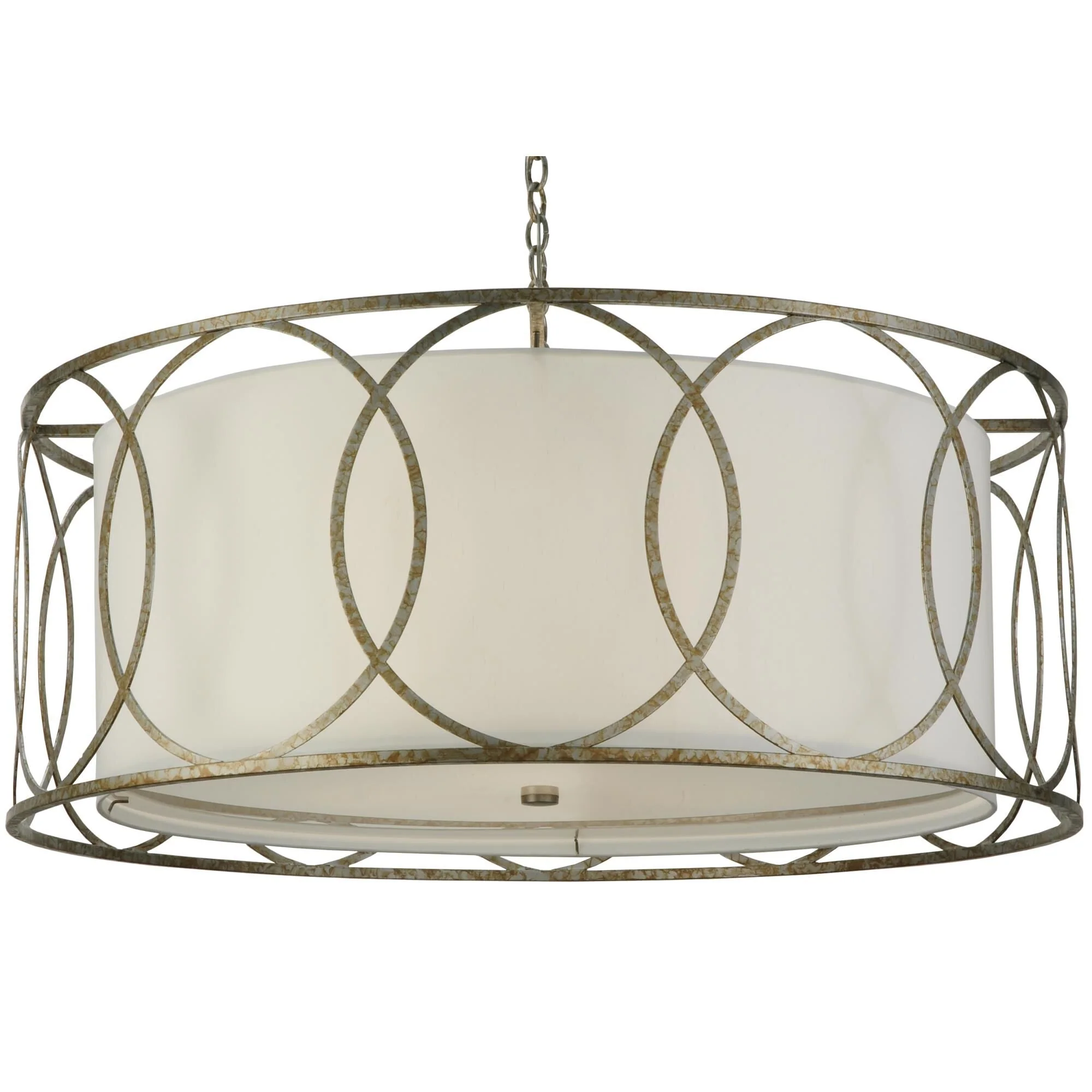 Meyda Lighting Cilindro Deco 42 Inch Large Pendant Cp14047 - Image 1