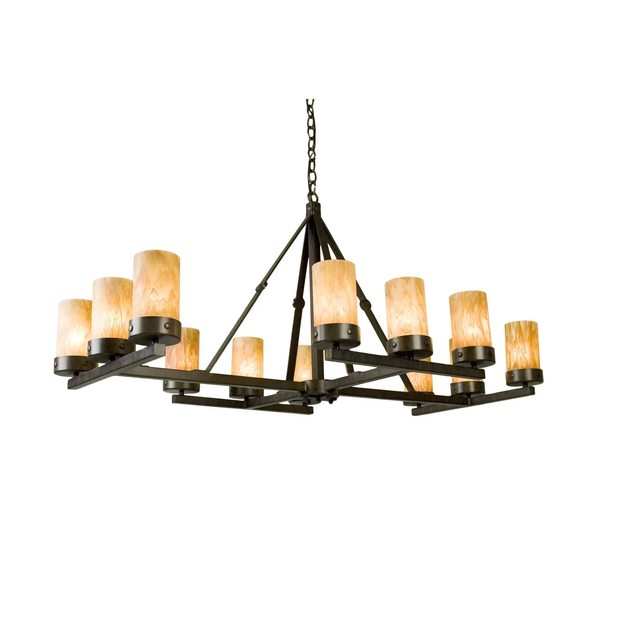 Meyda Lighting Parker 52 Inch 6 Light Chandelier Cp744127 - Image 2