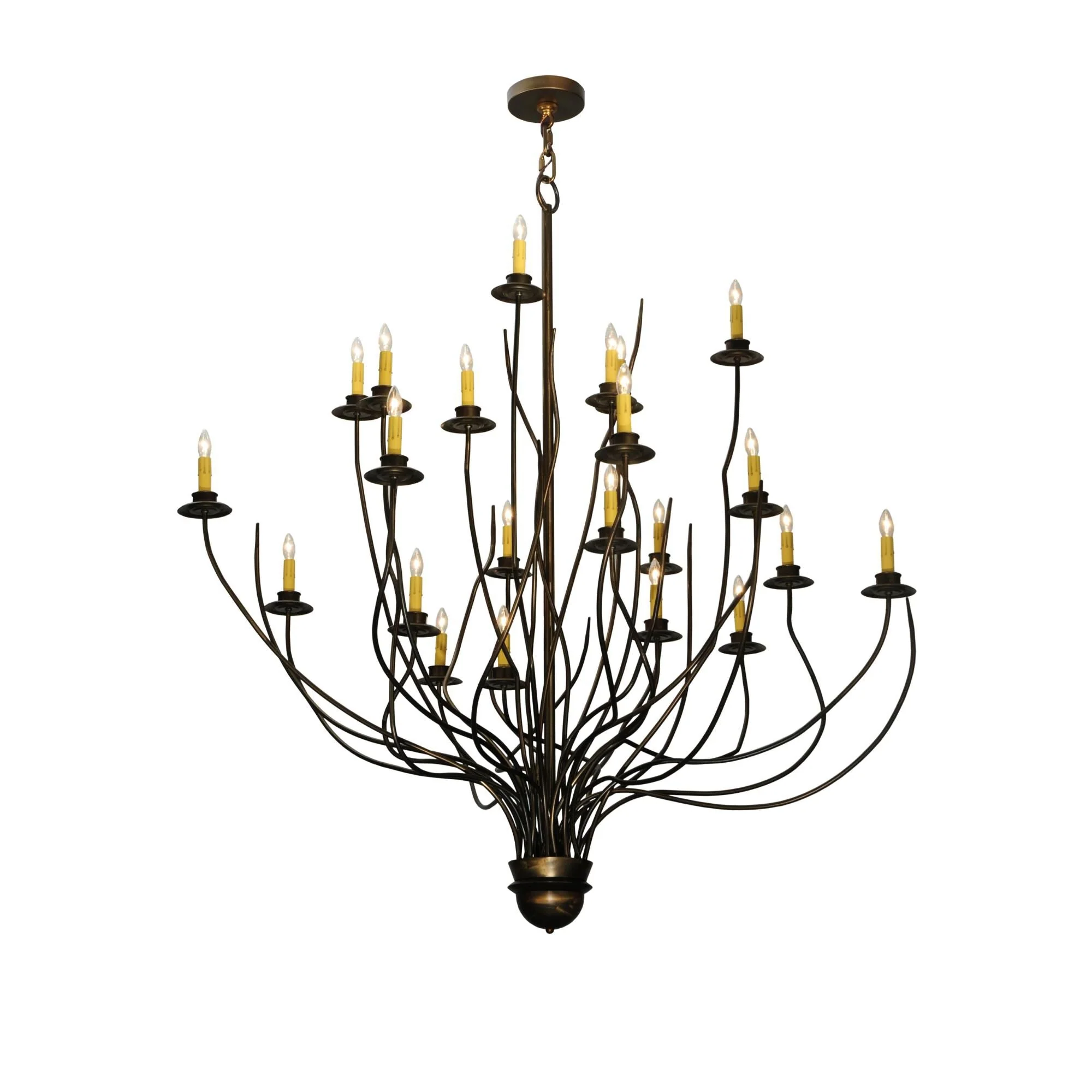 Meyda Lighting Sycamore 54 Inch 22 Light Chandelier Cp14835 - Image 1
