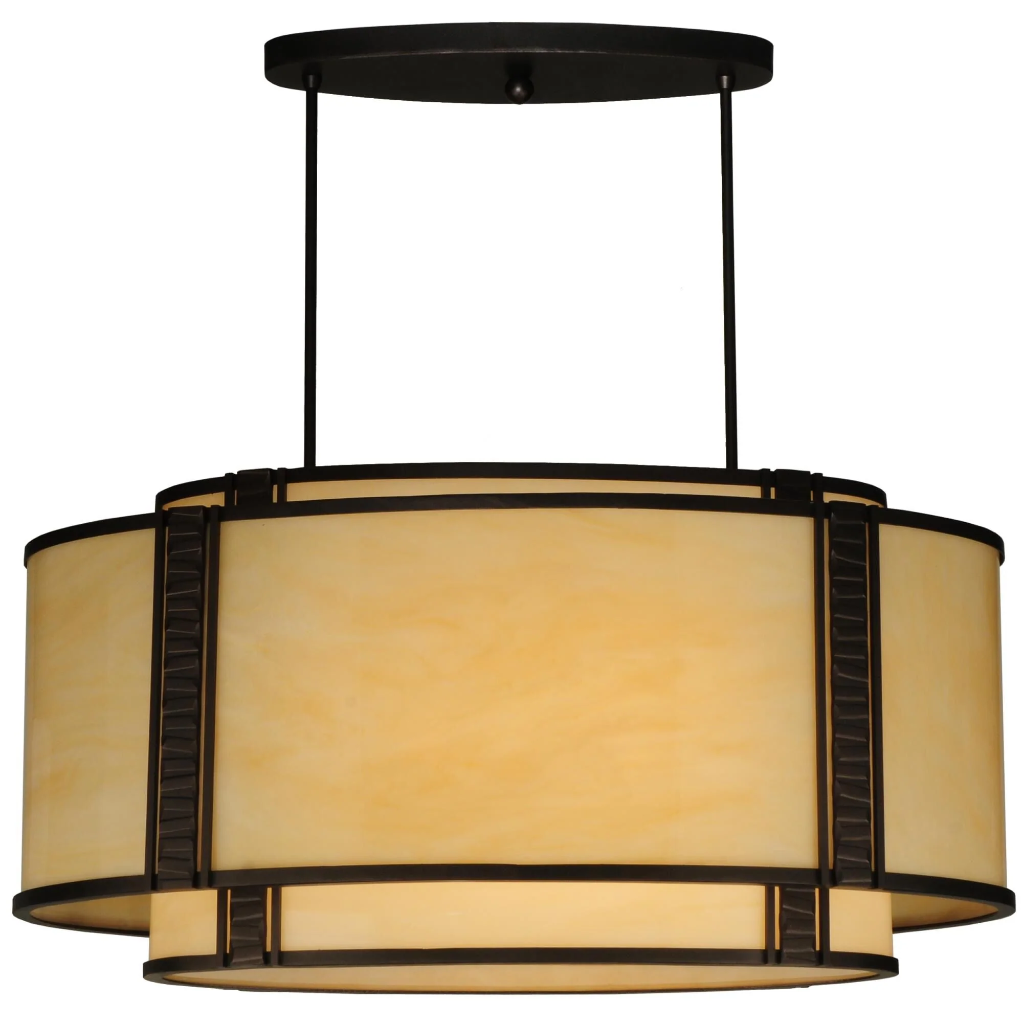 Meyda Lighting Palisade 32 Inch Large Pendant Cp14983 - Image 1